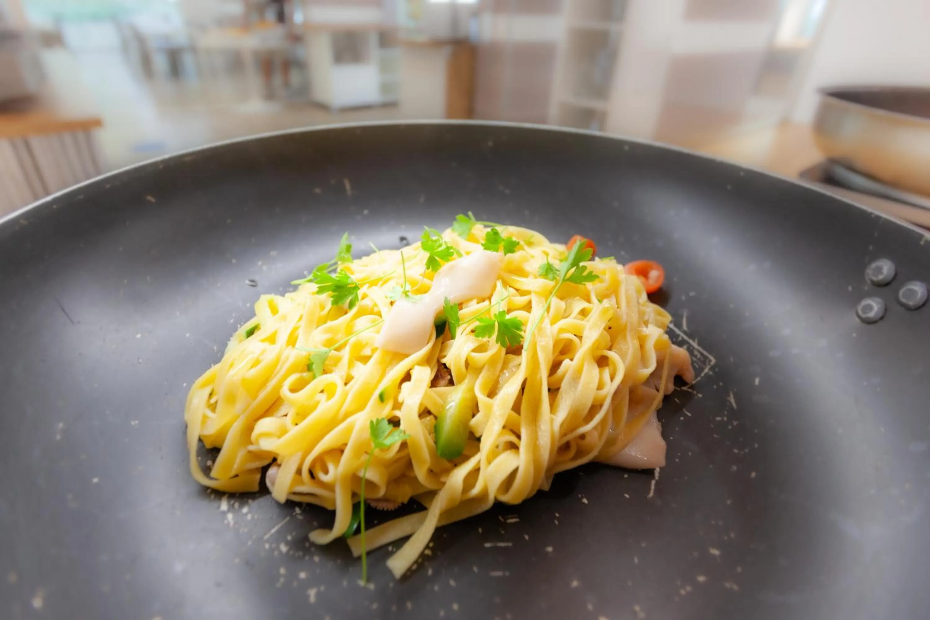 Food close-up in Hotel Oceanic