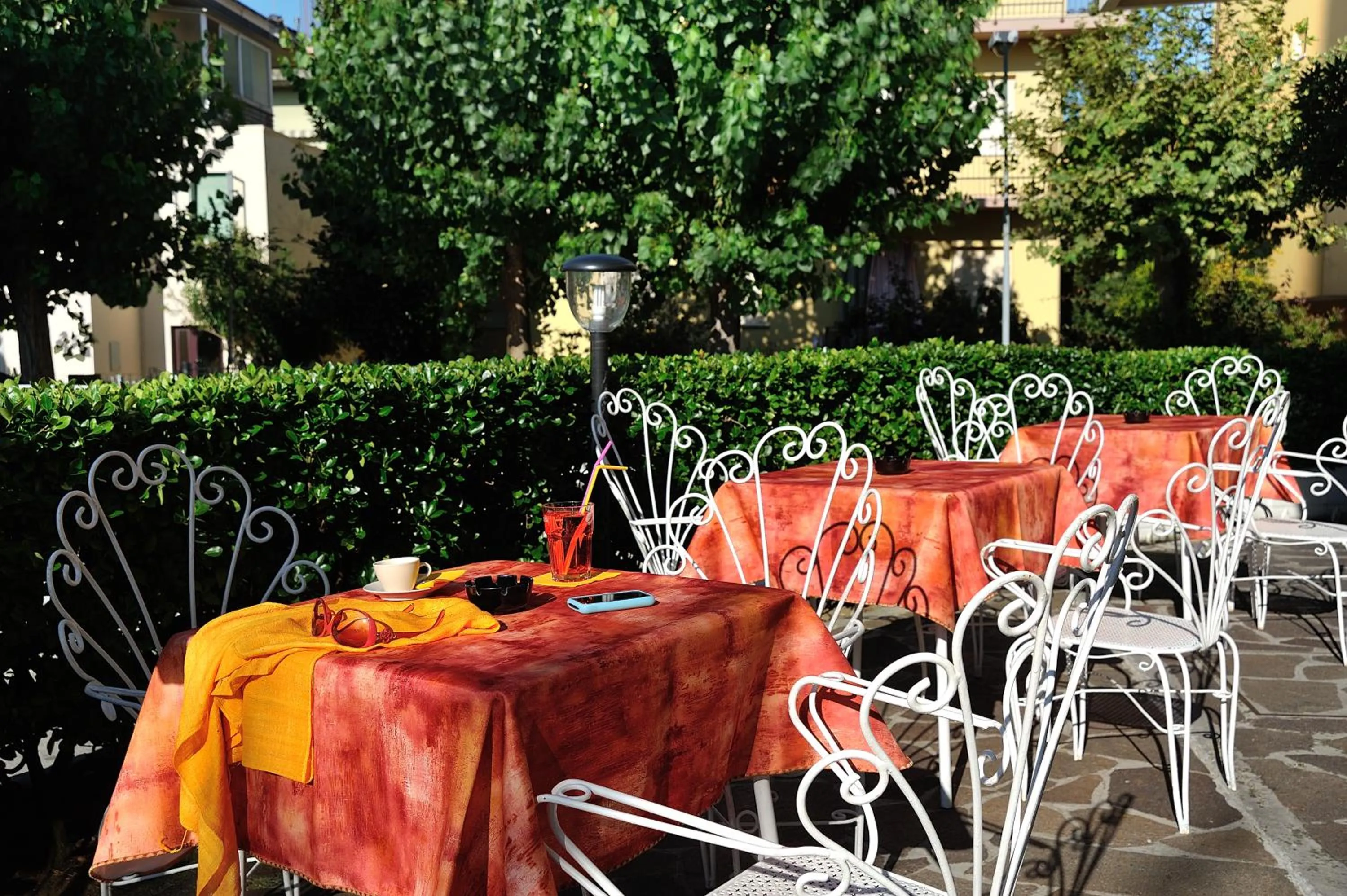 Patio in Hotel Oceanic