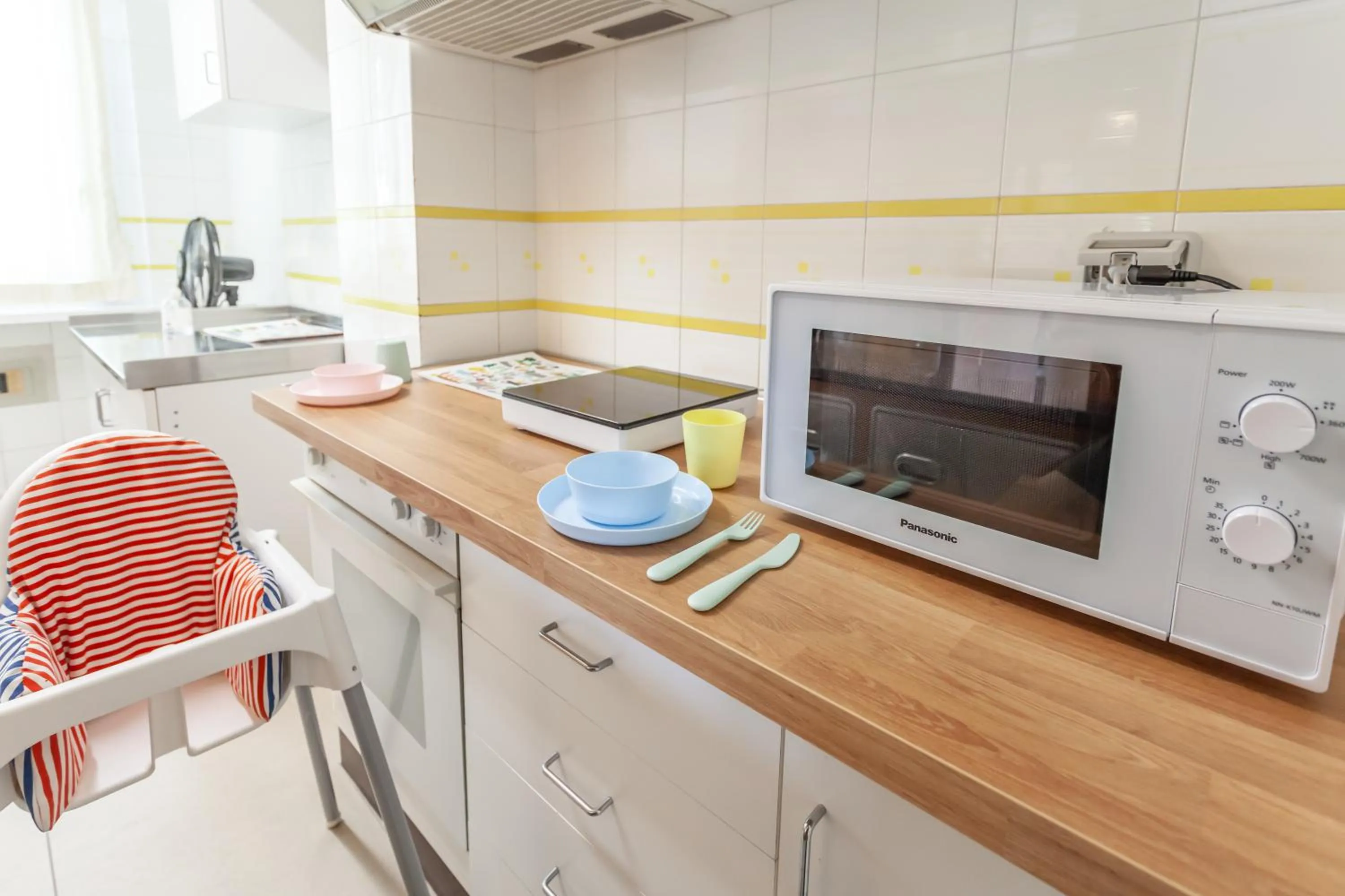 Kitchen or kitchenette in Hotel Oceanic