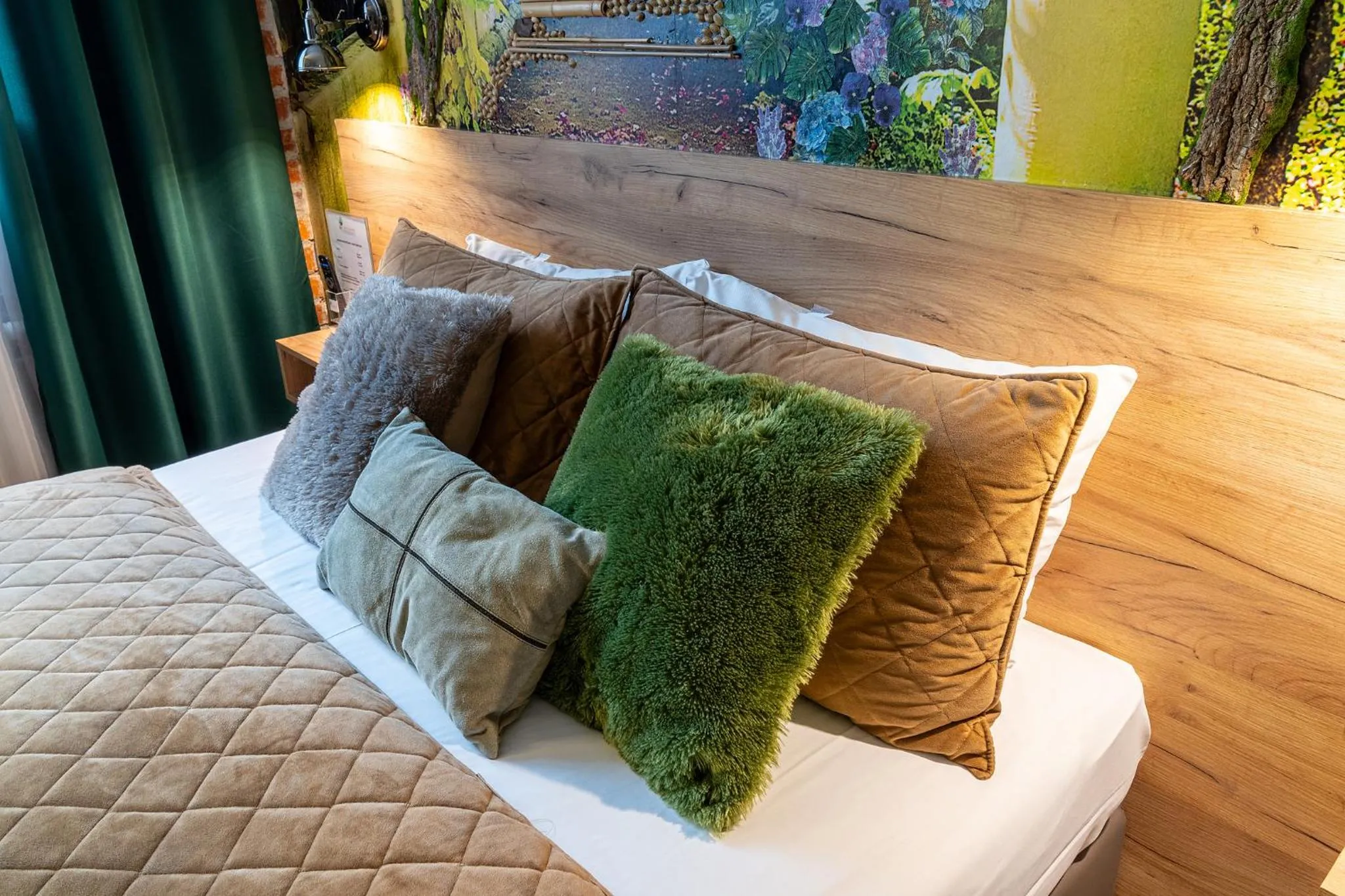 Bed in Art & Garden Residence