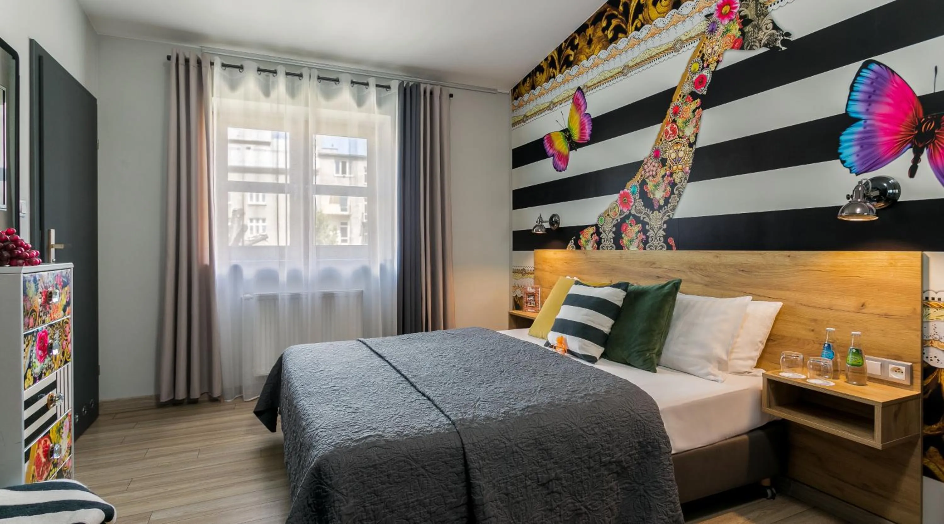 Bed in Art & Garden Residence