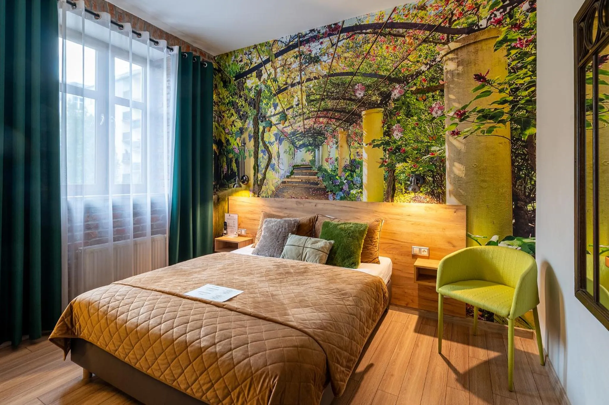 Bed in Art & Garden Residence