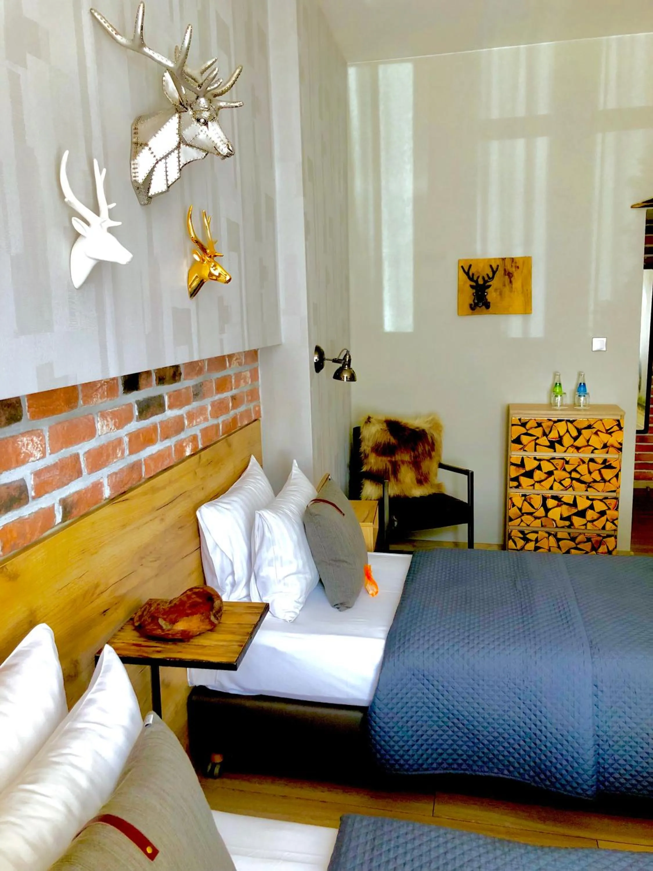 Bedroom, Bed in Art & Garden Residence