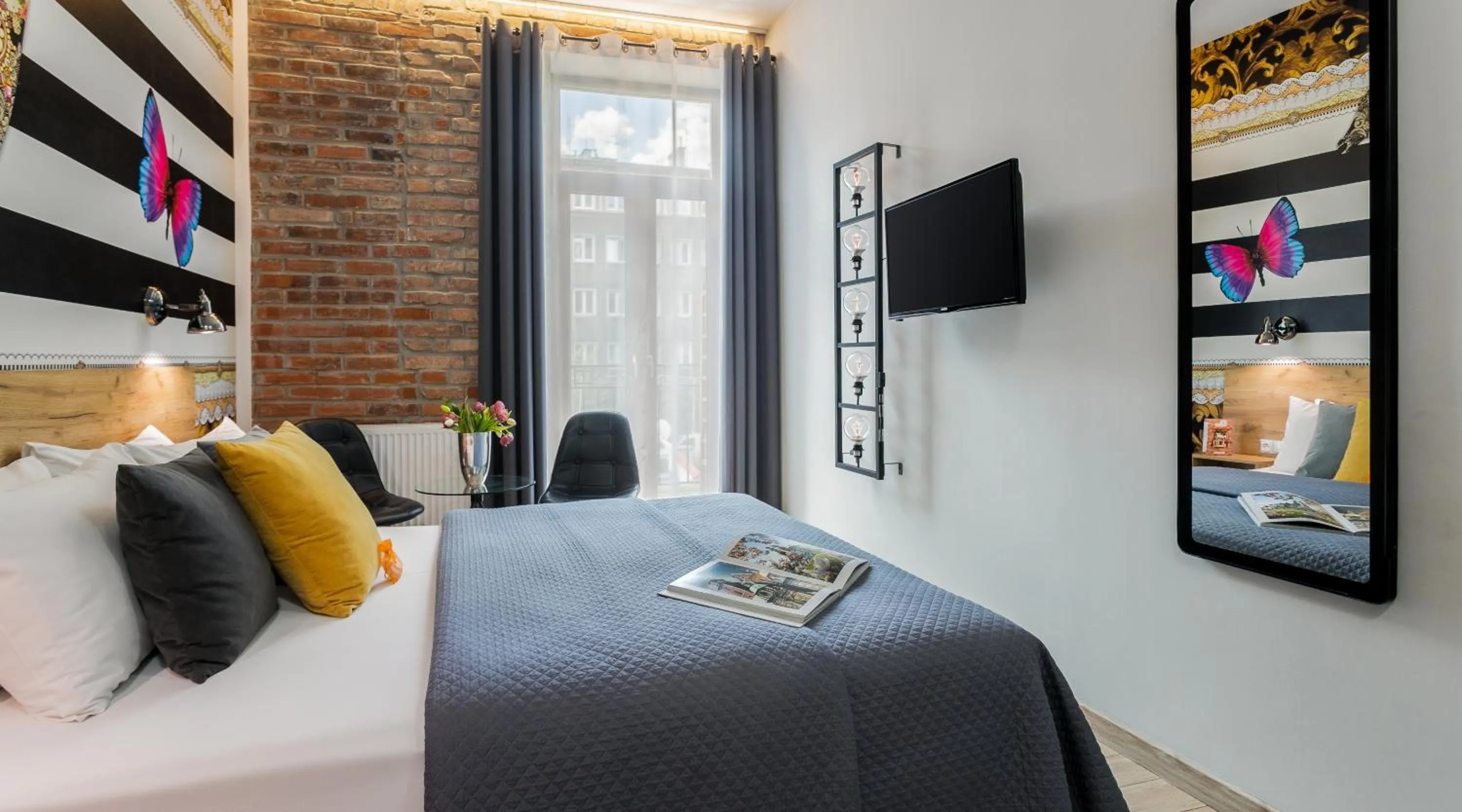 Bedroom, Bed in Art & Garden Residence