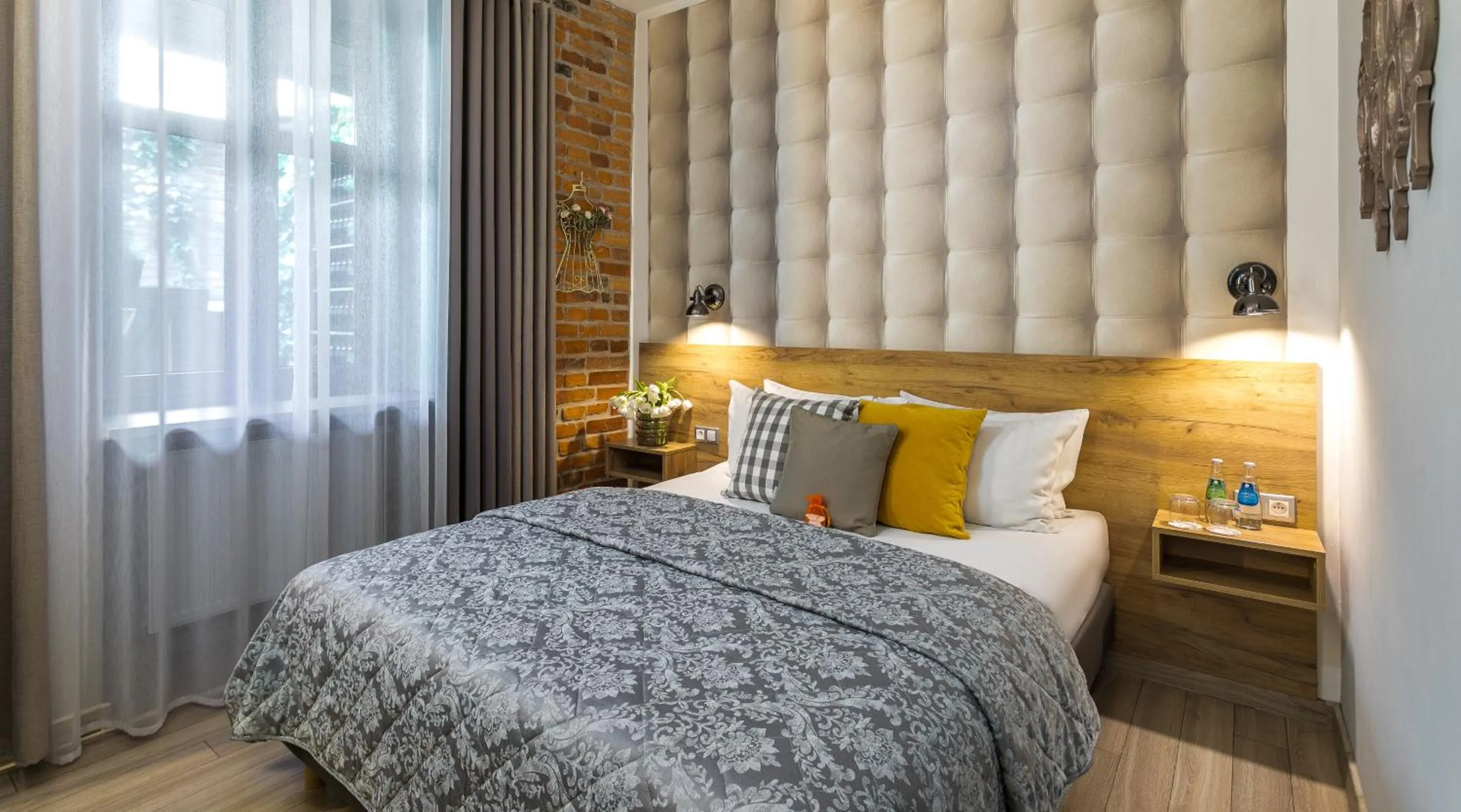 Bed in Art & Garden Residence