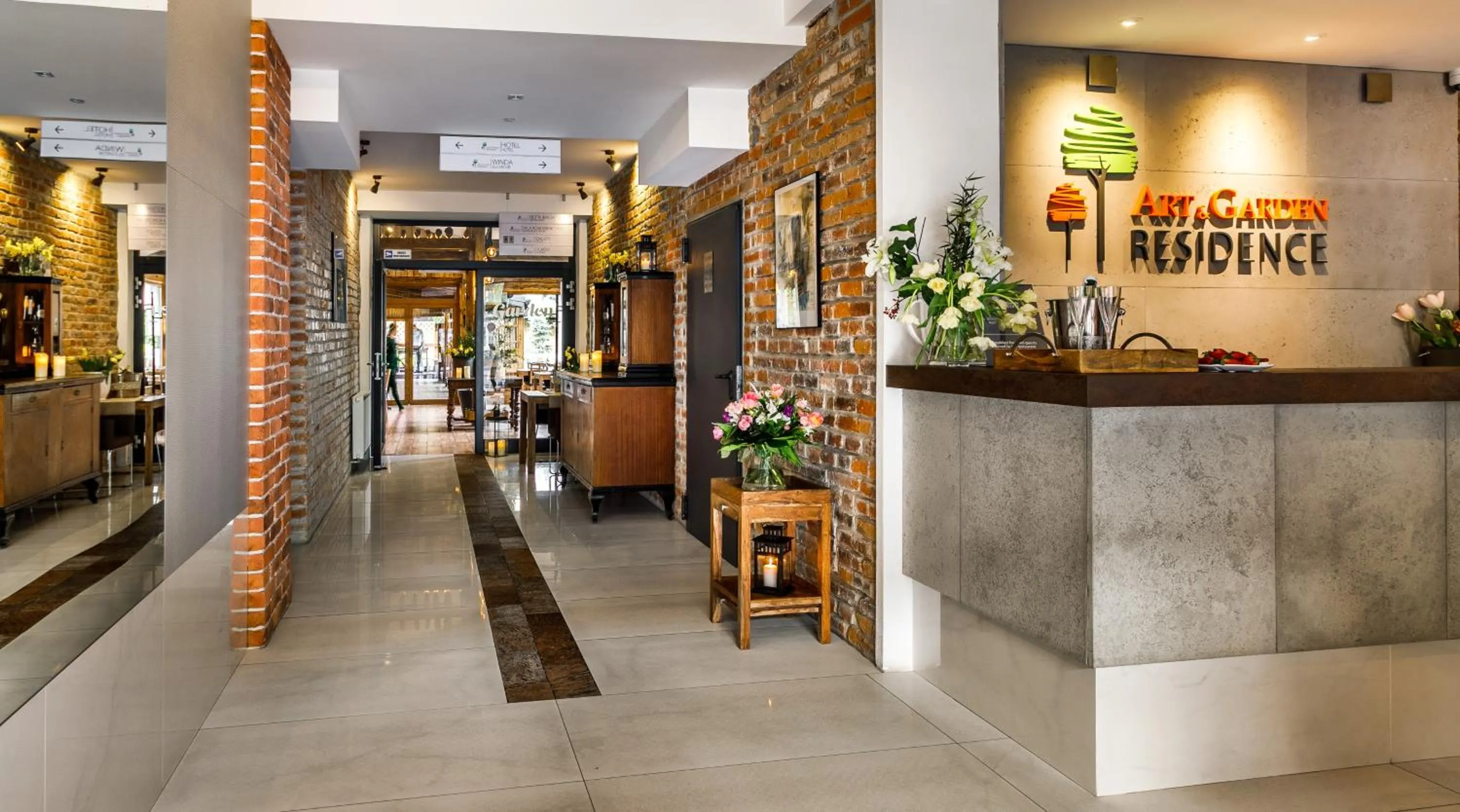 Lobby or reception in Art & Garden Residence