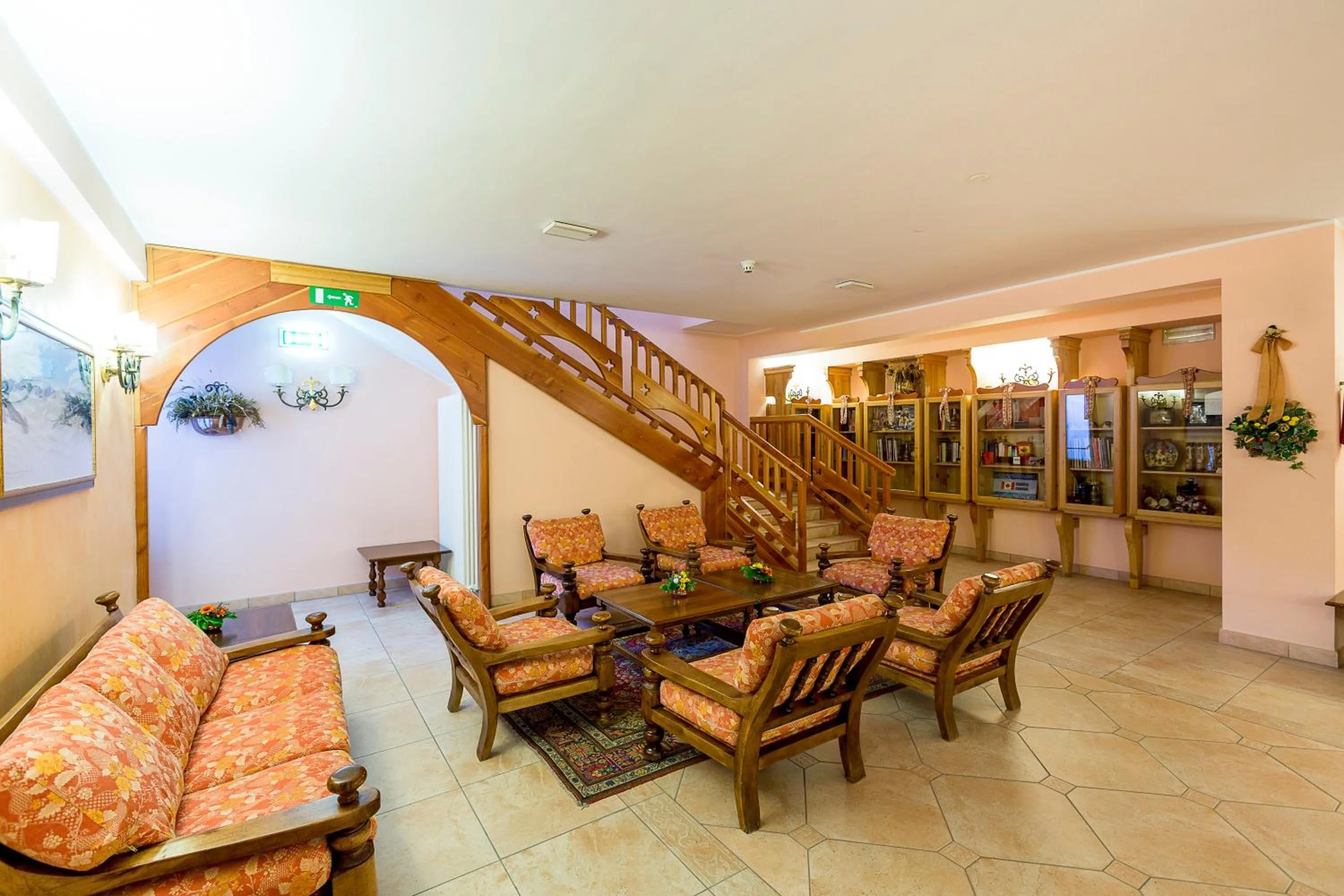 Lounge or bar in Hotel Trieste