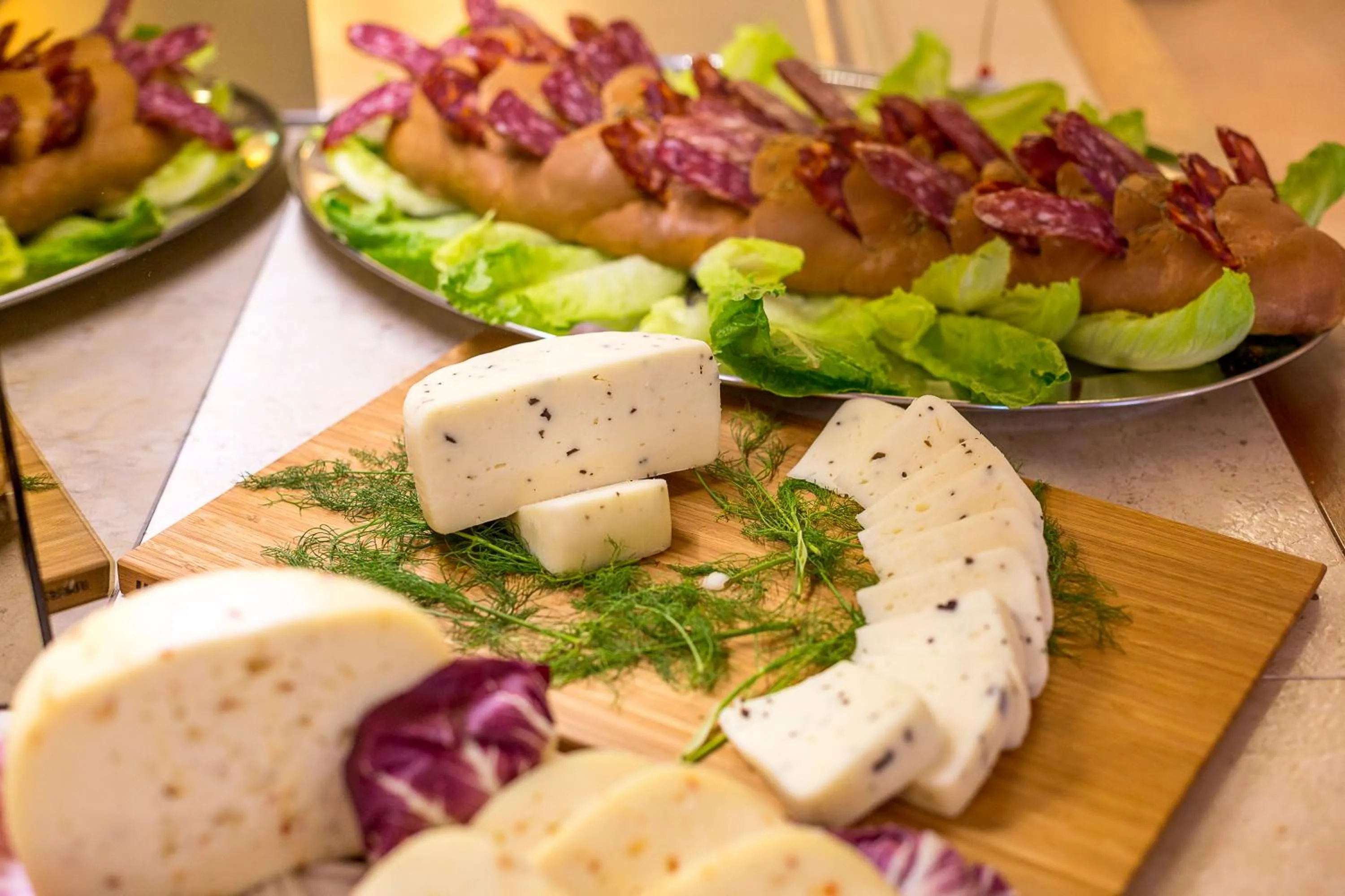 Food in Hotel Trieste