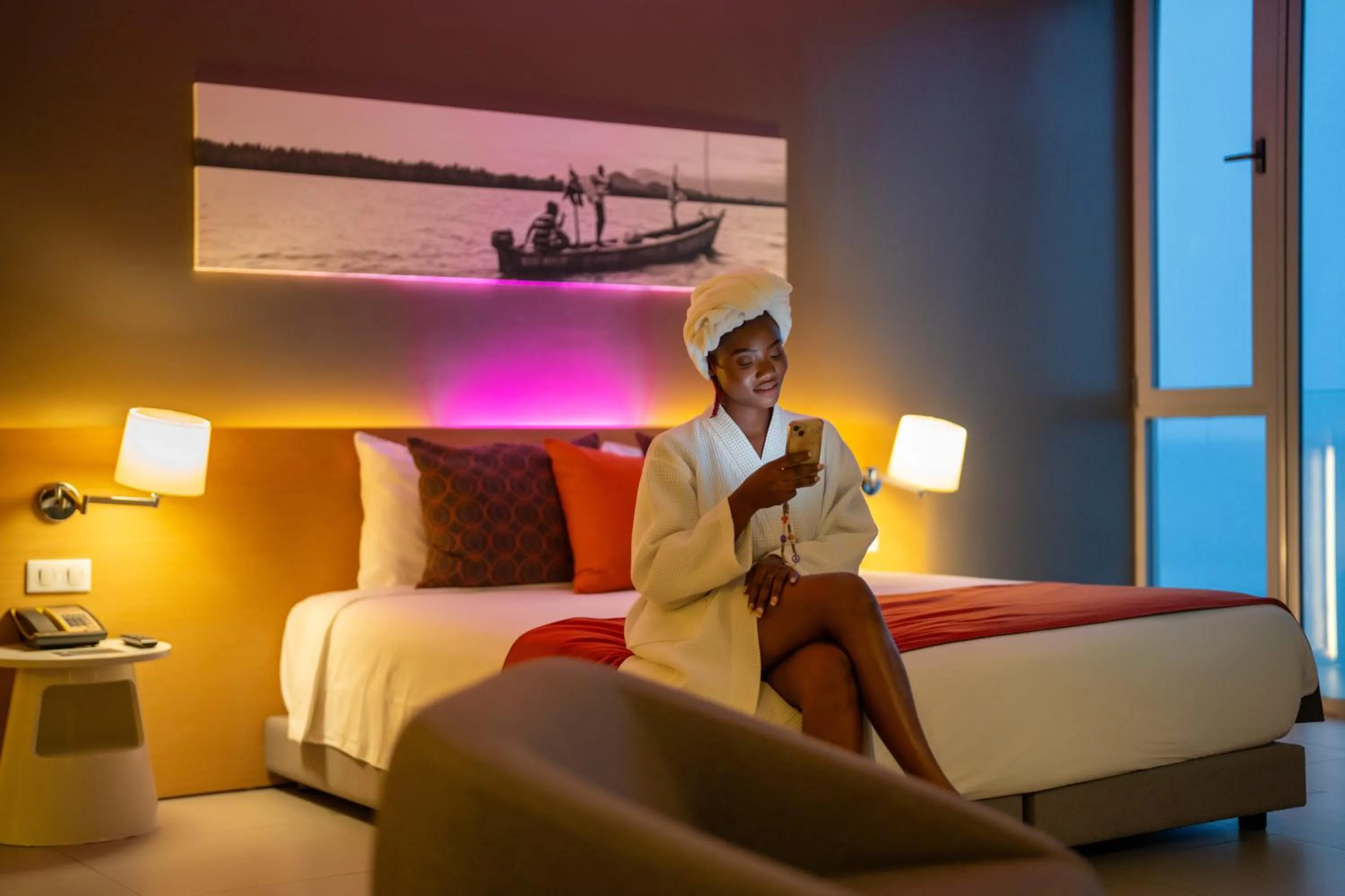 Sea view in Noom Hotel Conakry