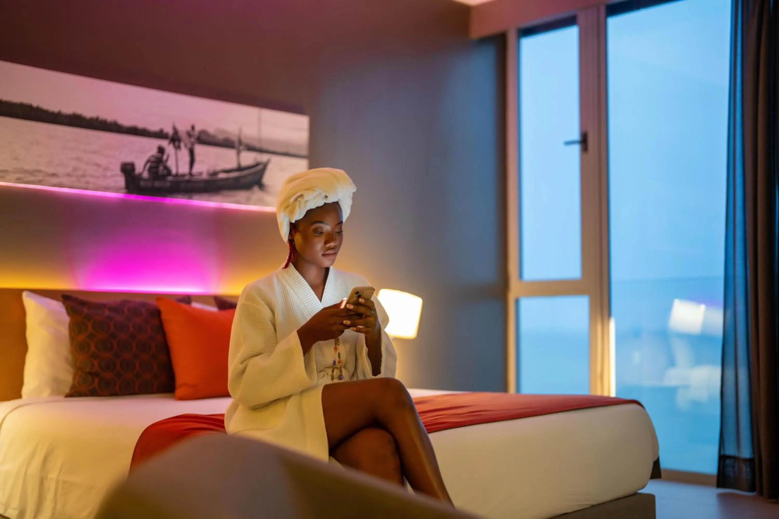 Sea view in Noom Hotel Conakry