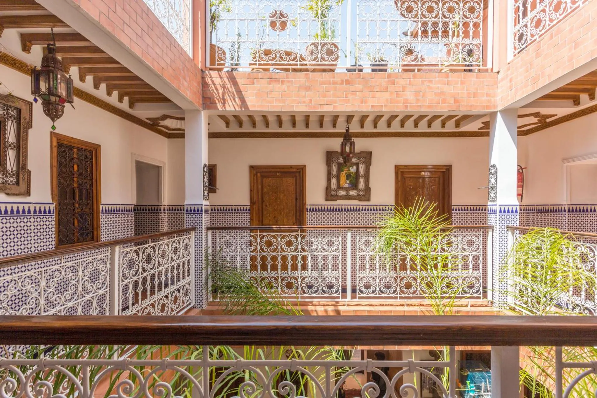 Balcony/Terrace in Hotel Atlas