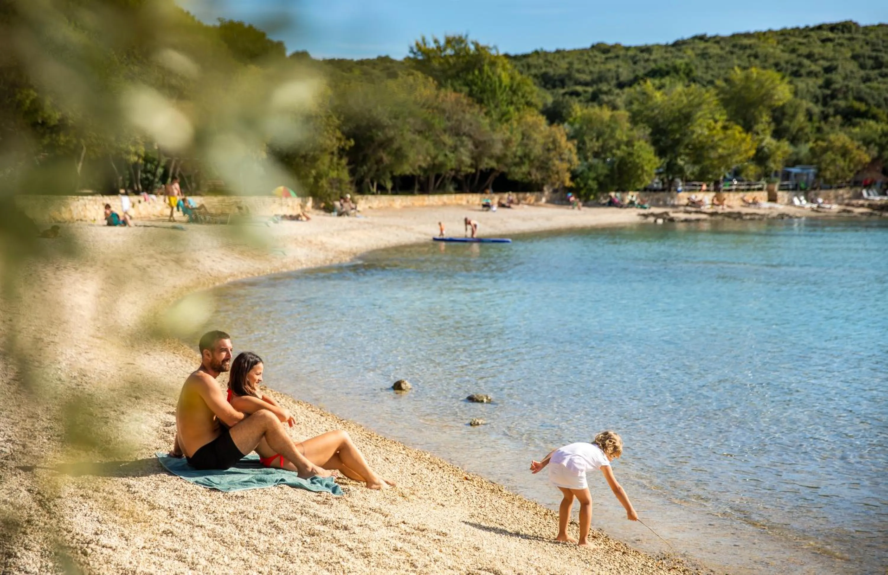 People in Maistra Camping Veštar Mobile homes