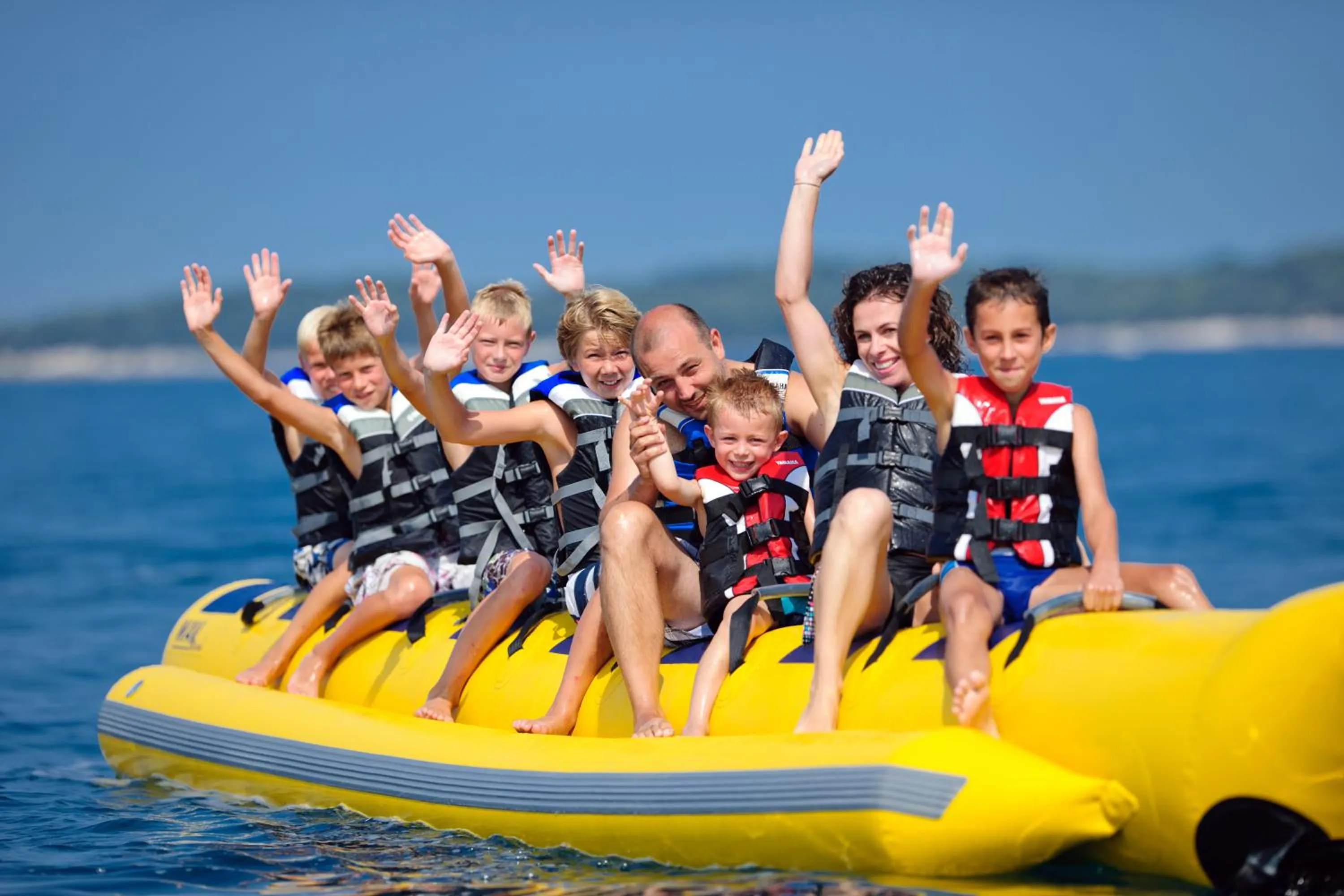 Aqua park in Maistra Camping Veštar Mobile homes