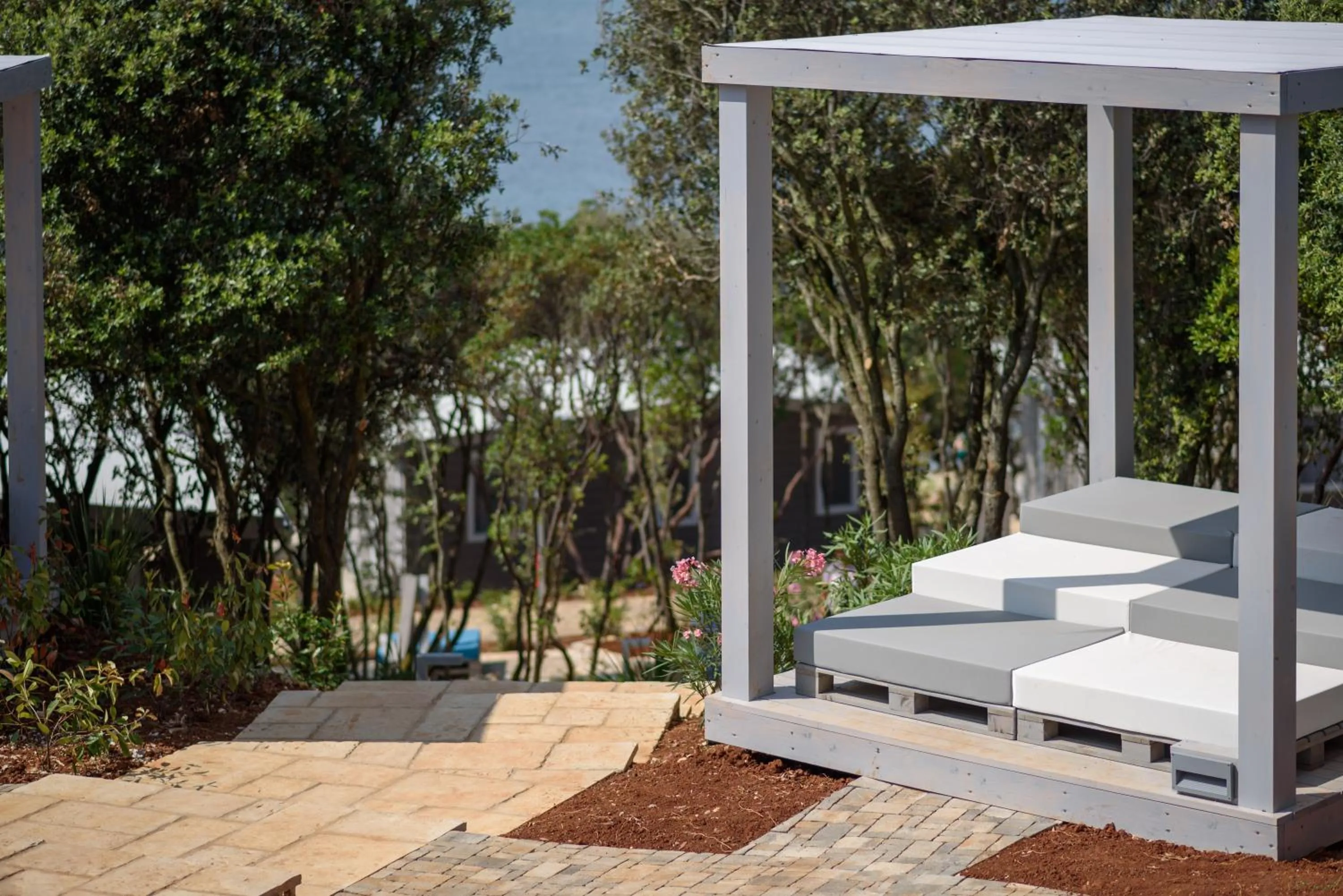 Balcony/Terrace in Maistra Camping Veštar Mobile homes