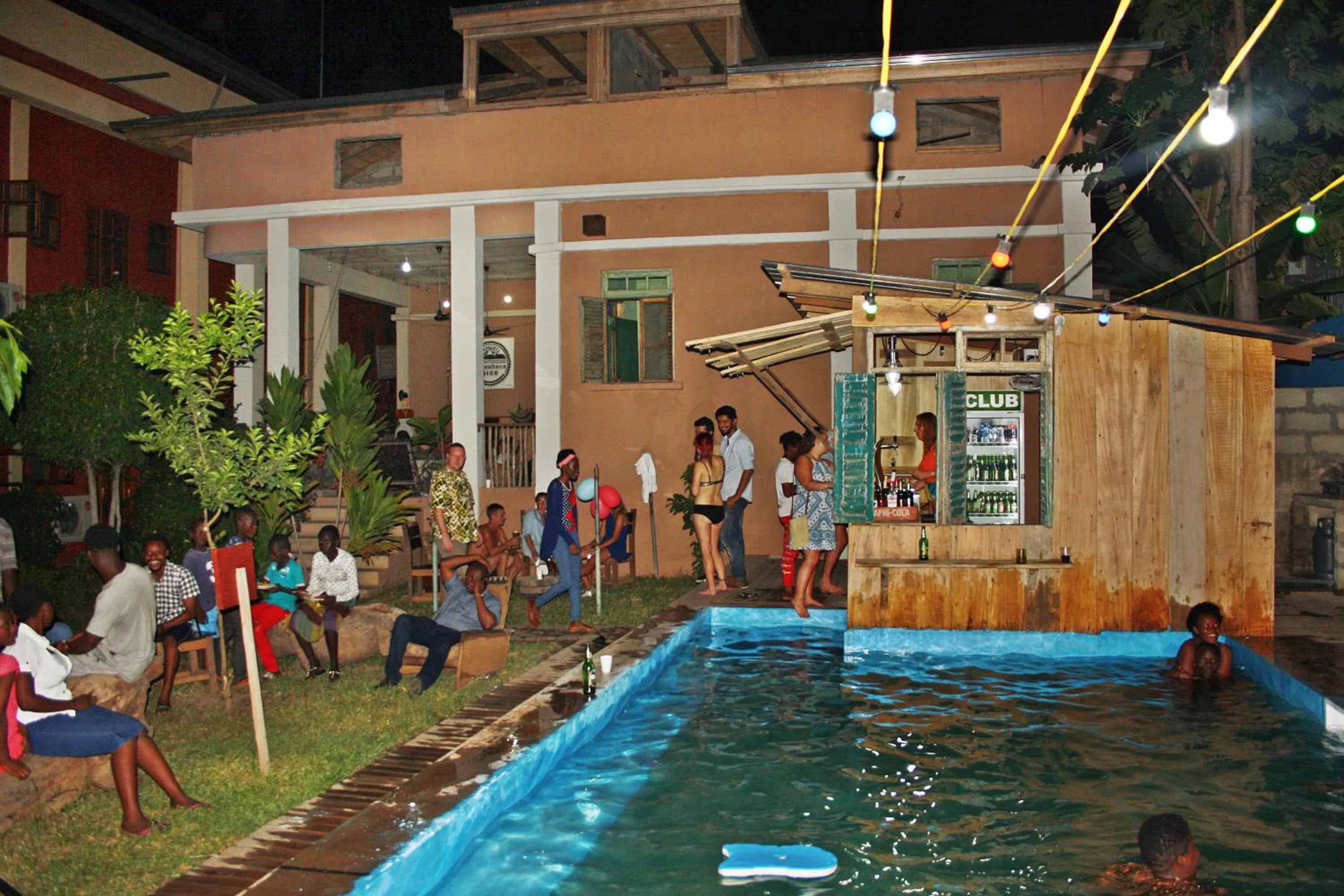 People in somewhere nice