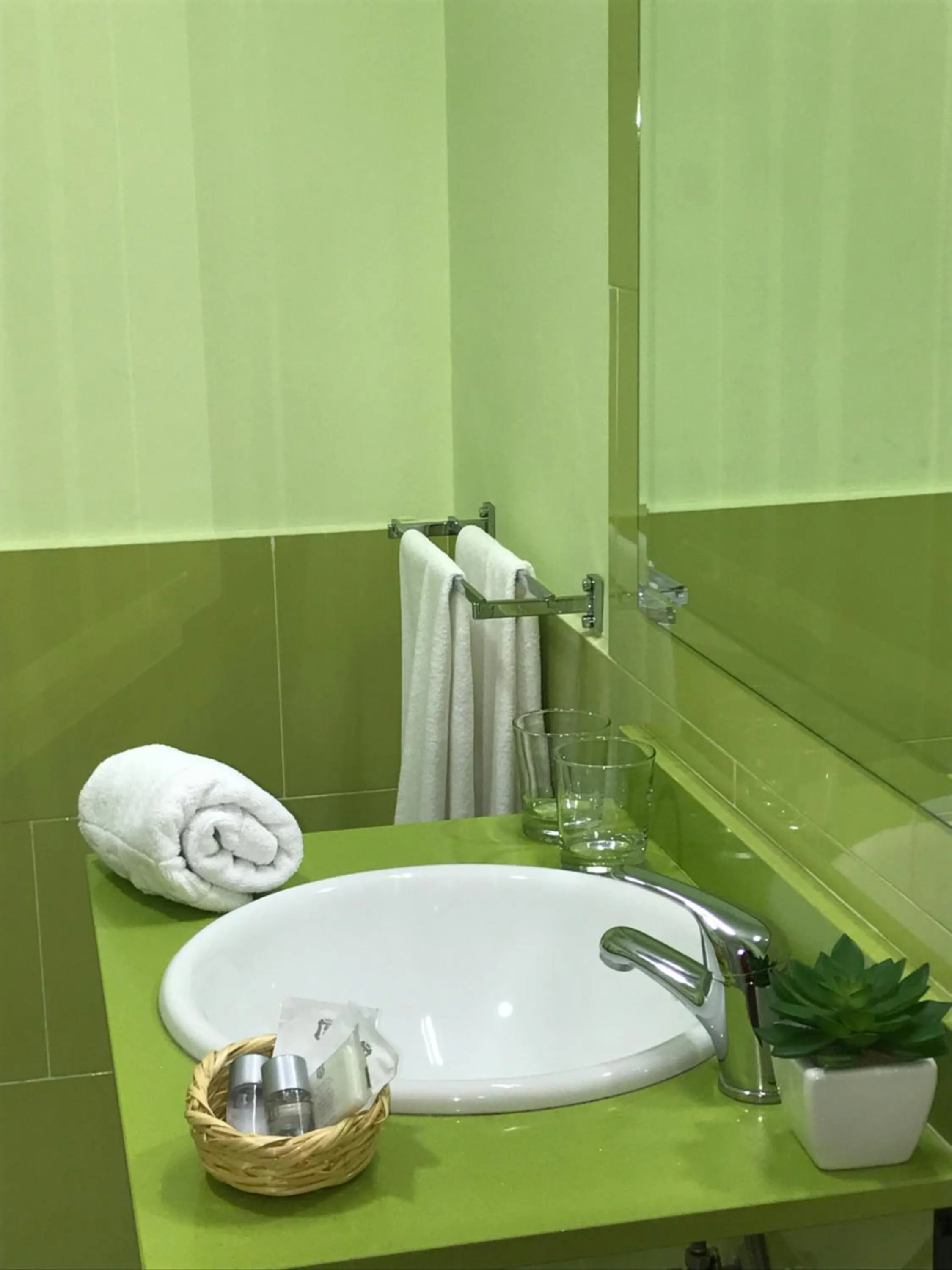 Bathroom in Hotel Lince