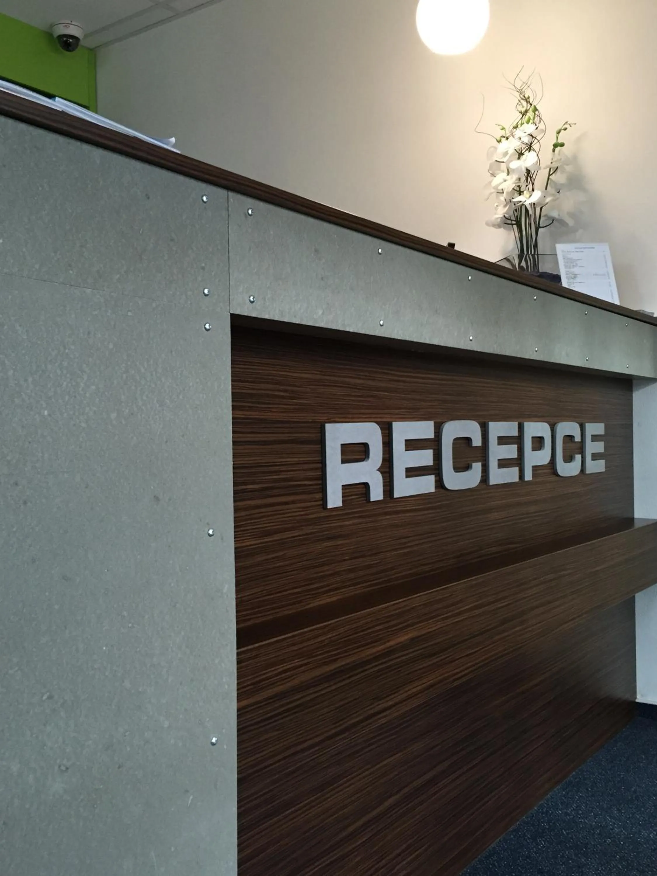 Lobby or reception in Sport hotel Sletiště