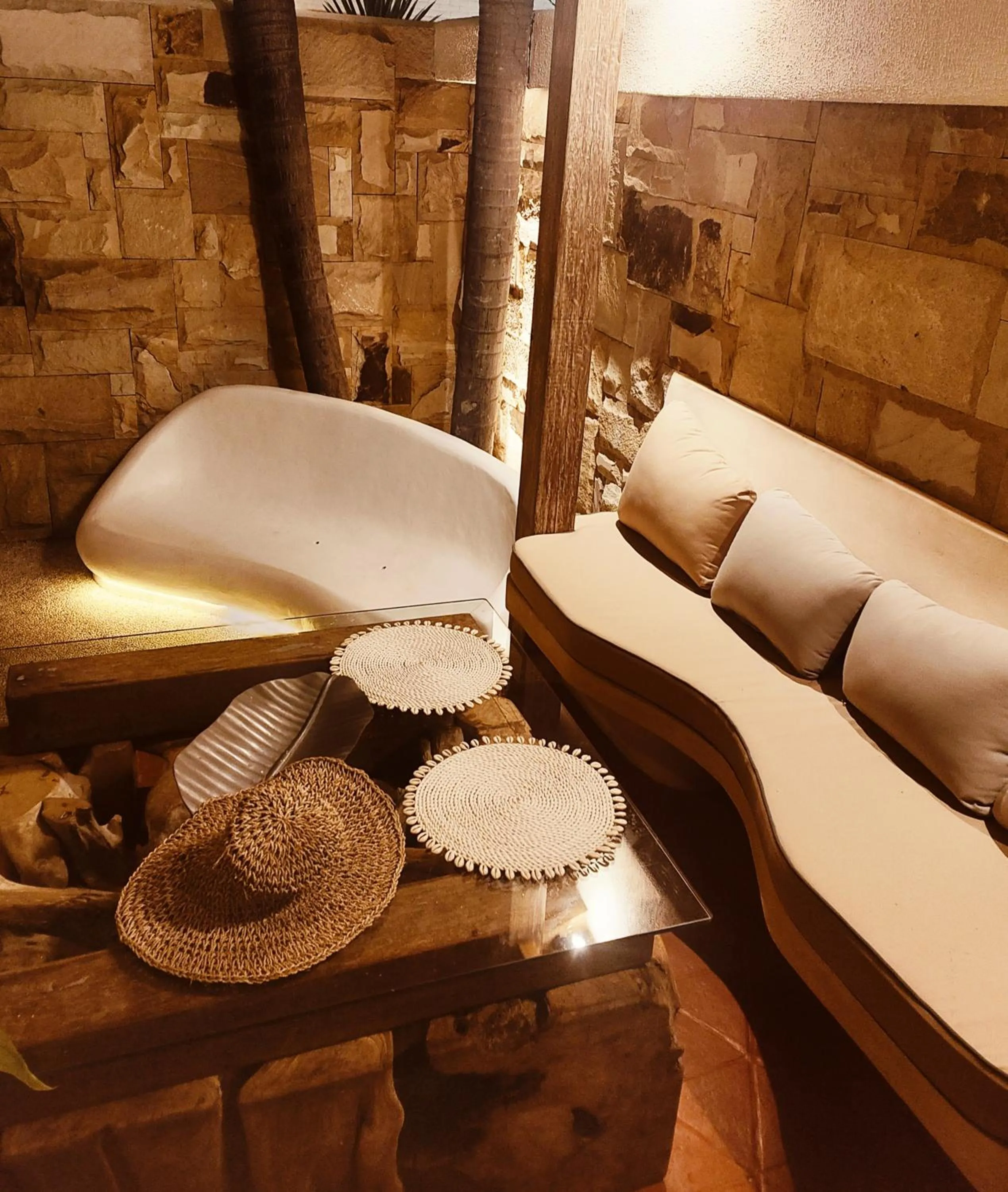 Seating area in Kaleydo Villas