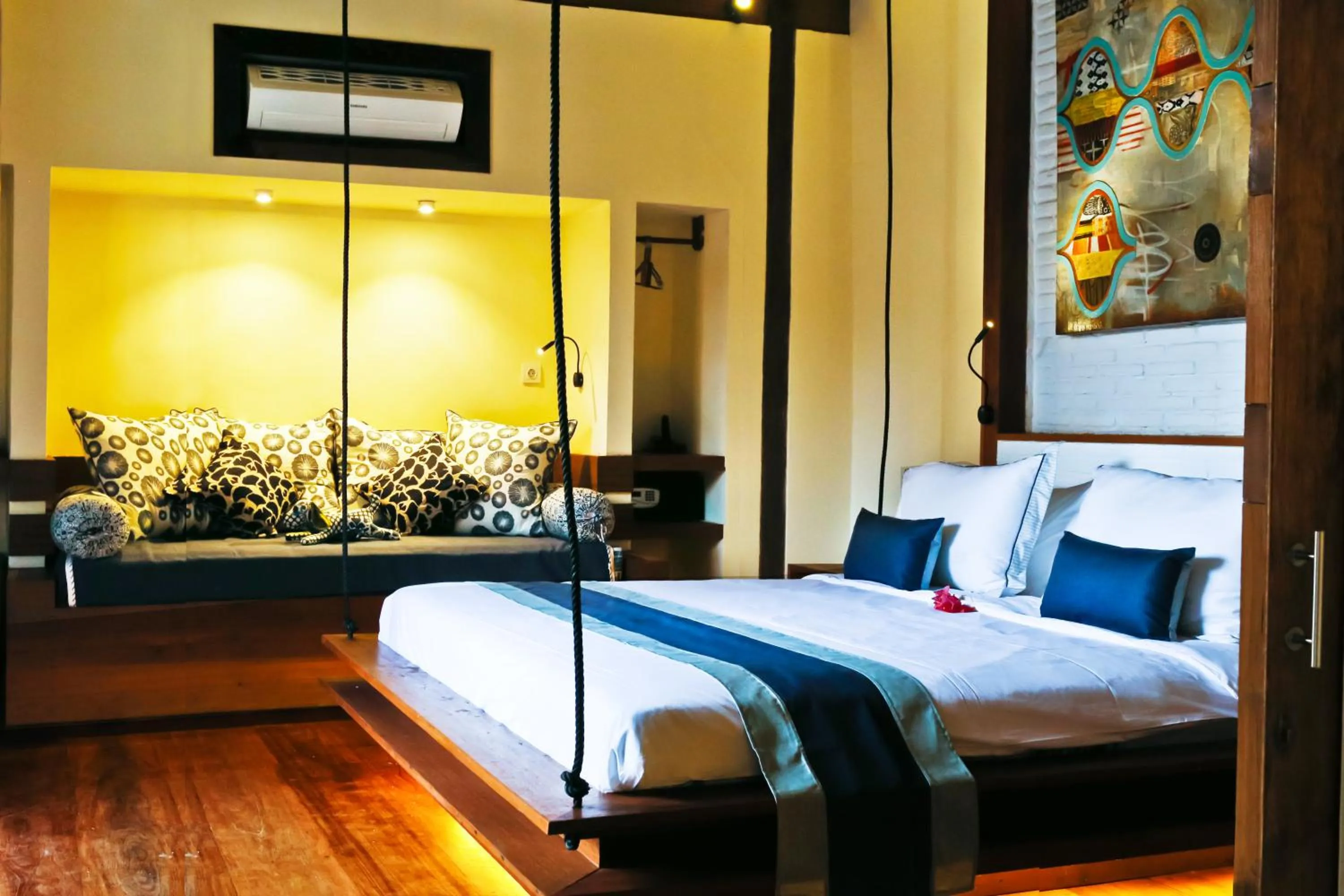 Bedroom, Bed in Kaleydo Villas