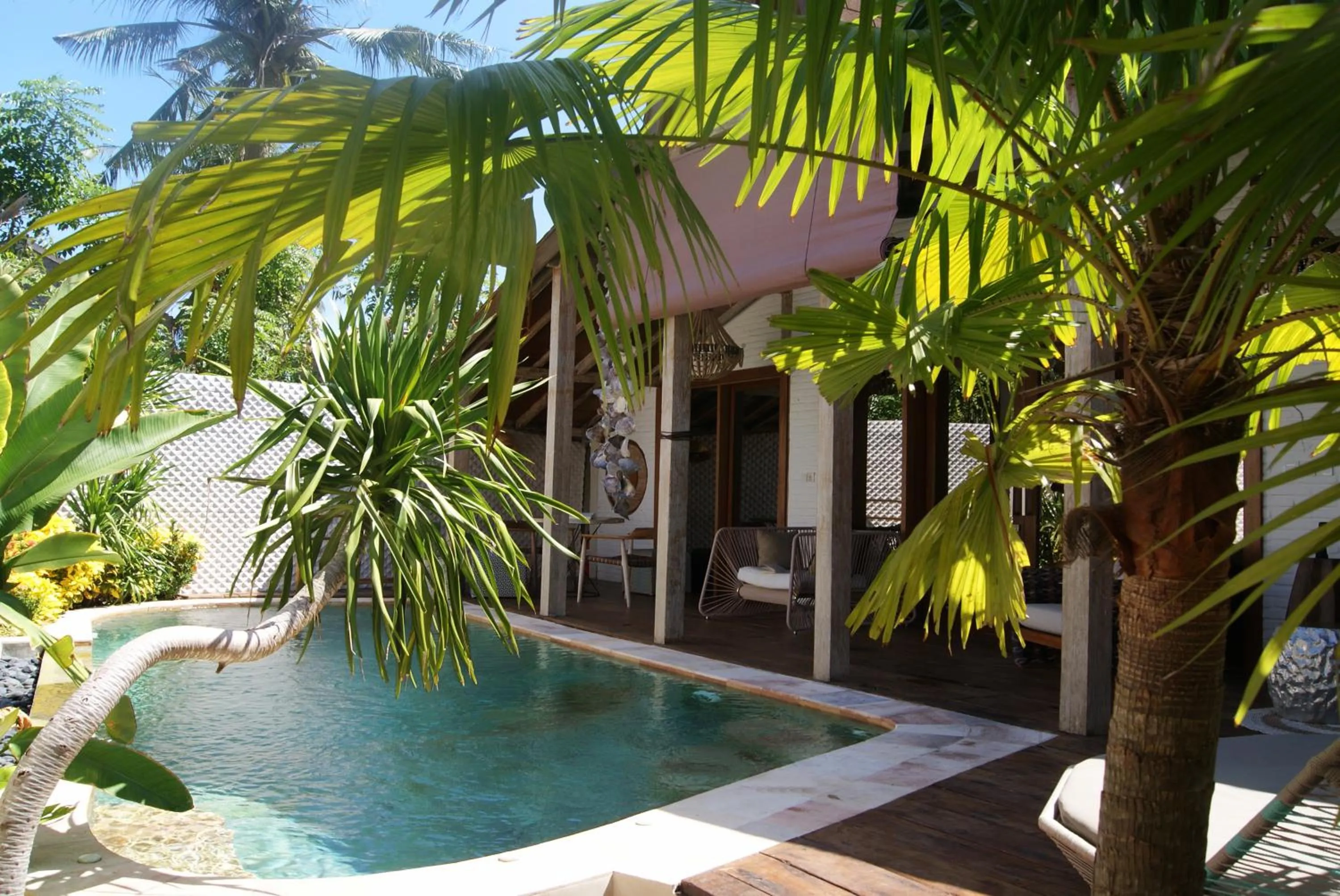 Pool view in Kaleydo Villas