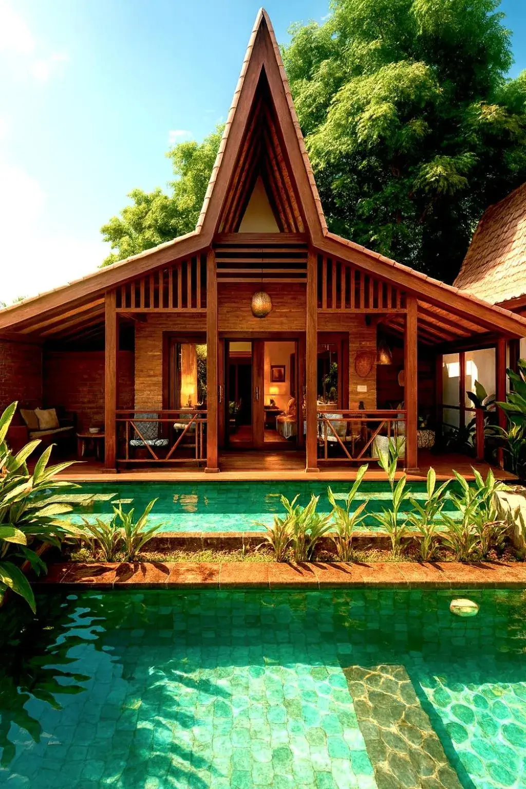 Executive One-Bedroom Family Suite with Private Pool in Kaleydo Villas Executive One-Bedroom Family Suite with Private Pool in Kaleydo Villas