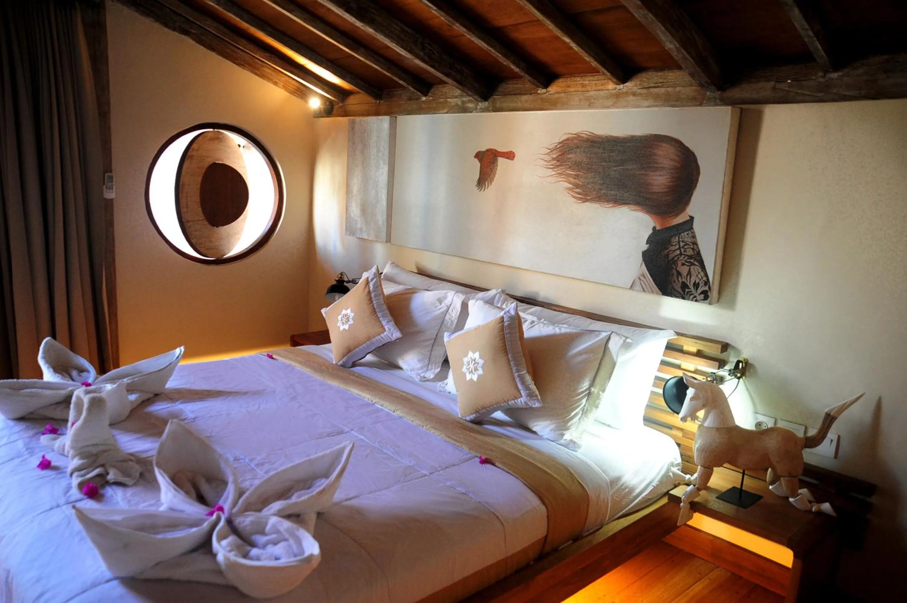 Bed in Kaleydo Villas