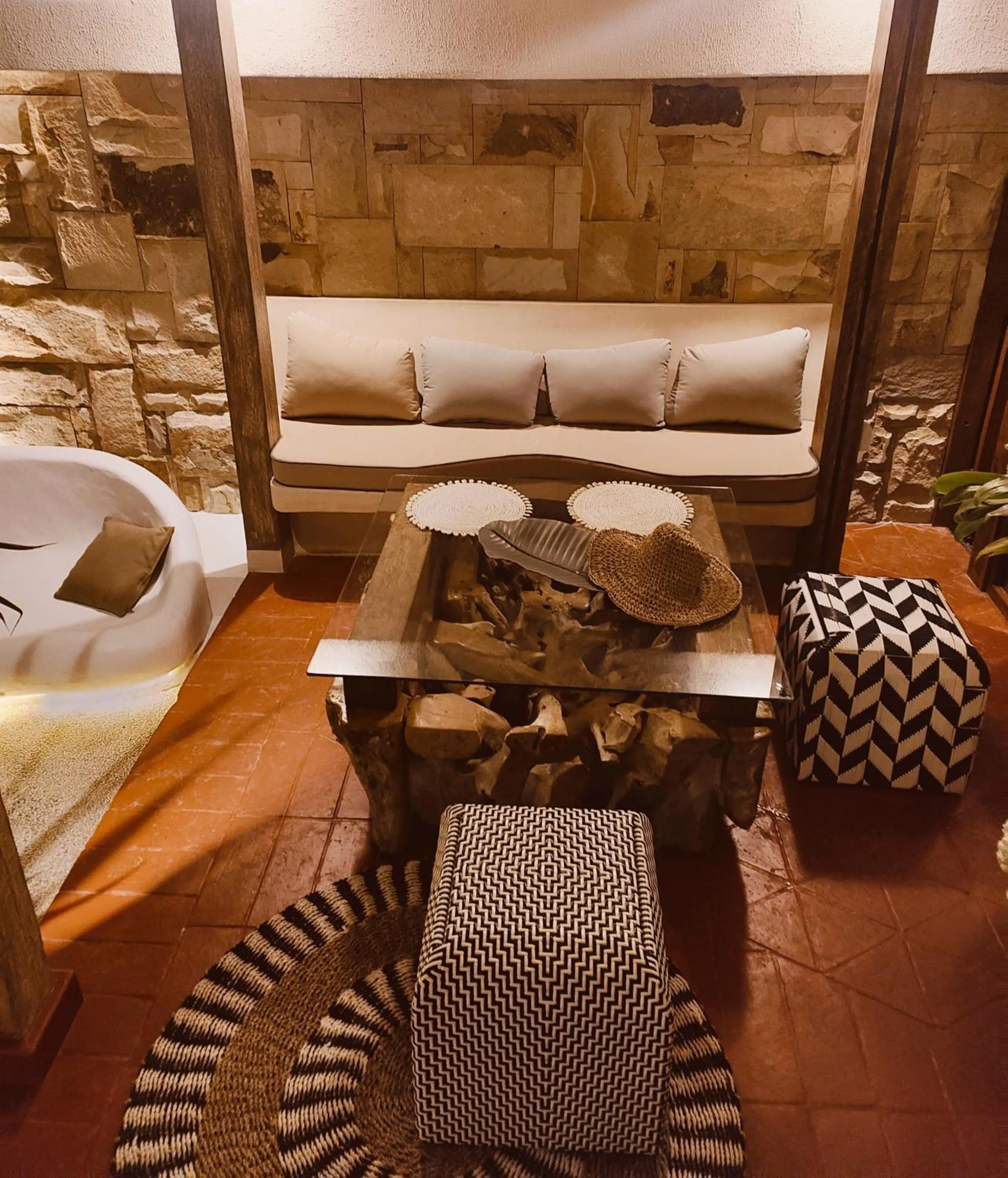 Living room in Kaleydo Villas