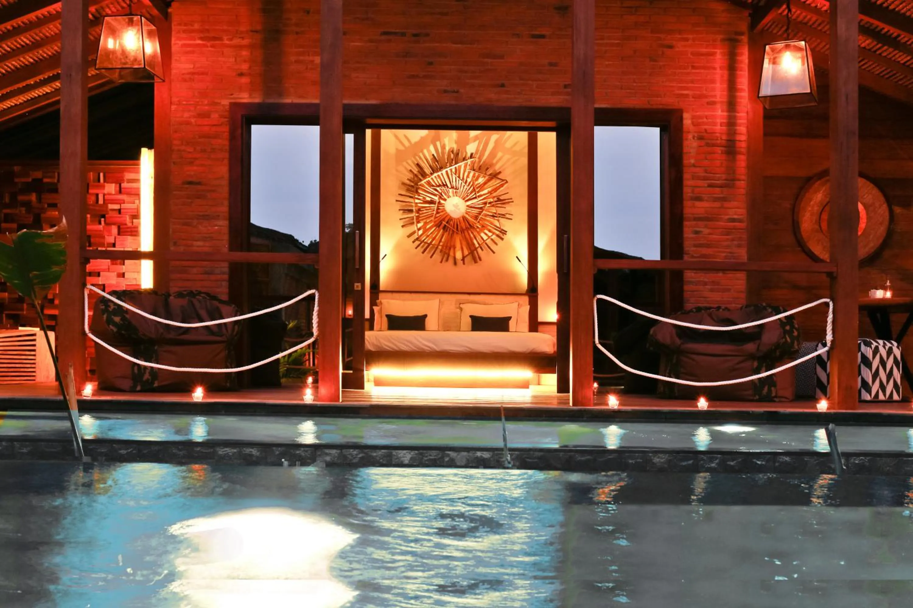 Pool view in Kaleydo Villas