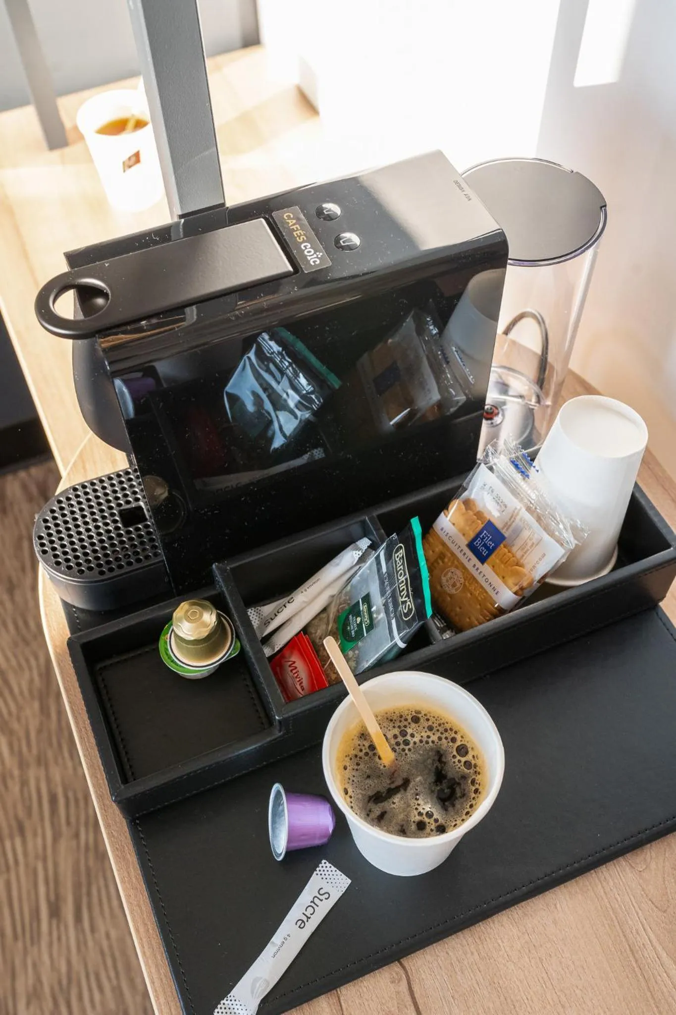 Coffee/tea facilities in B&B HOTEL La Roche-sur-Yon