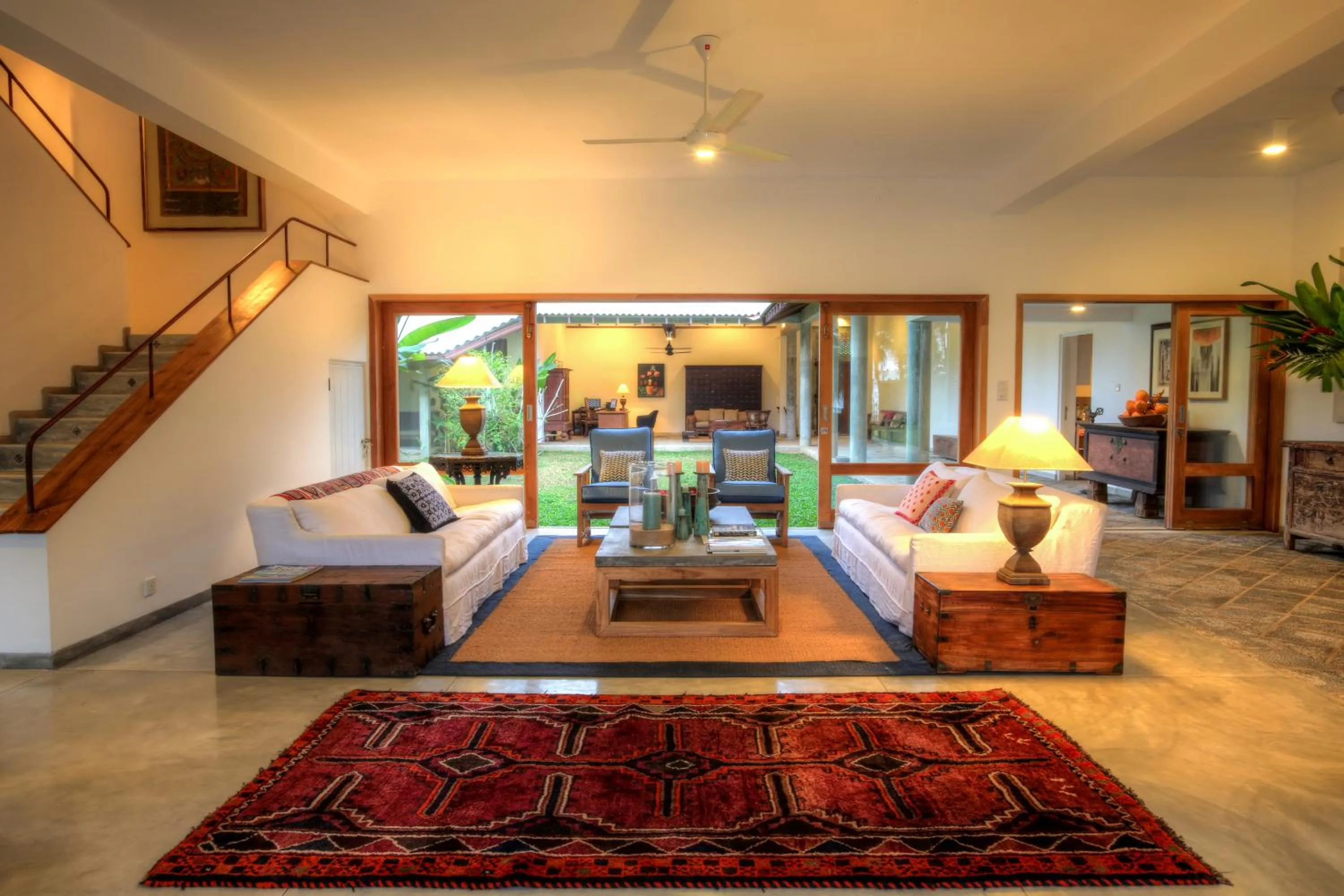 Lobby or reception in Villa Saffron Hikkaduwa