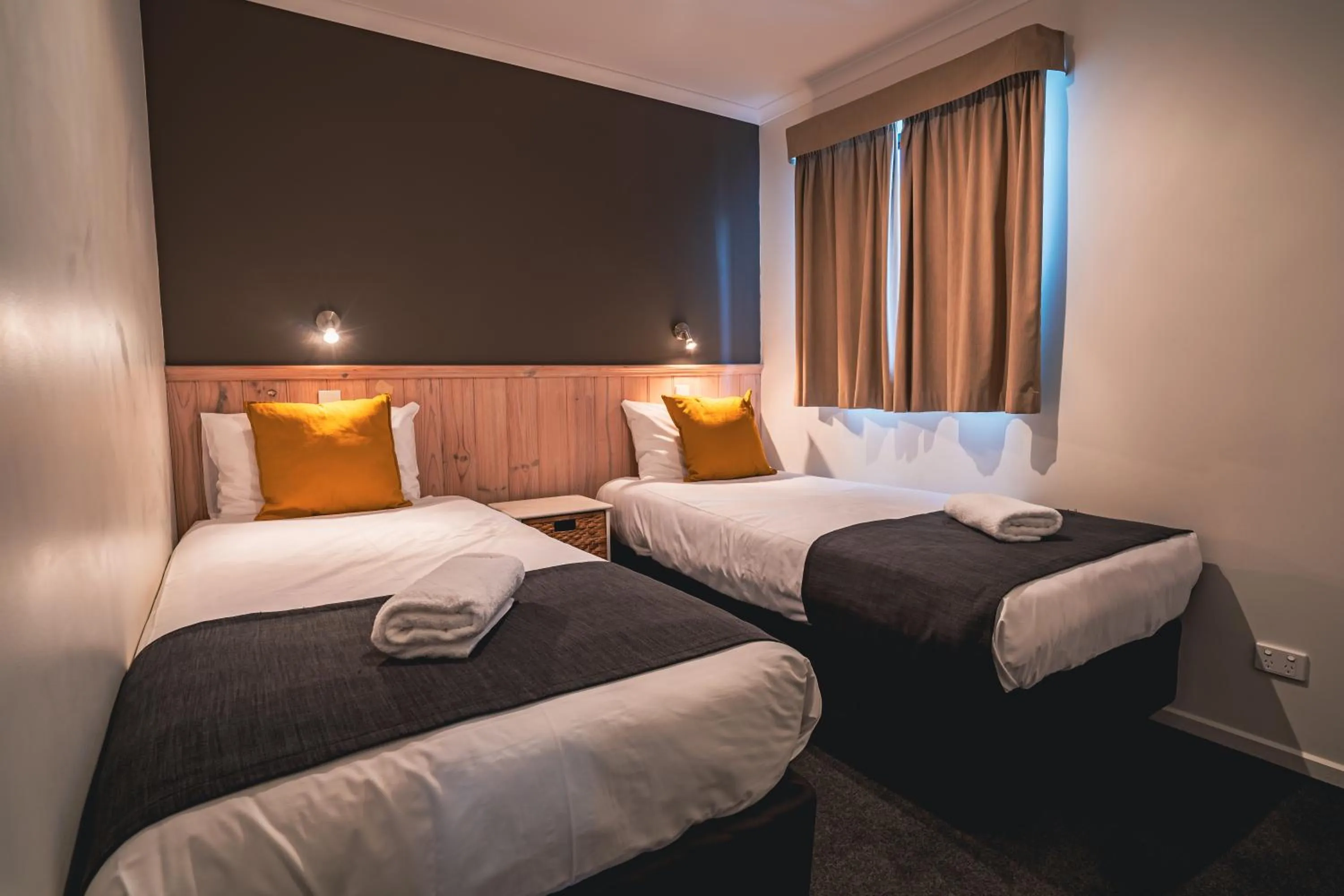 Bedroom, Bed in BIG4 Tassie Getaway Parks St Helens