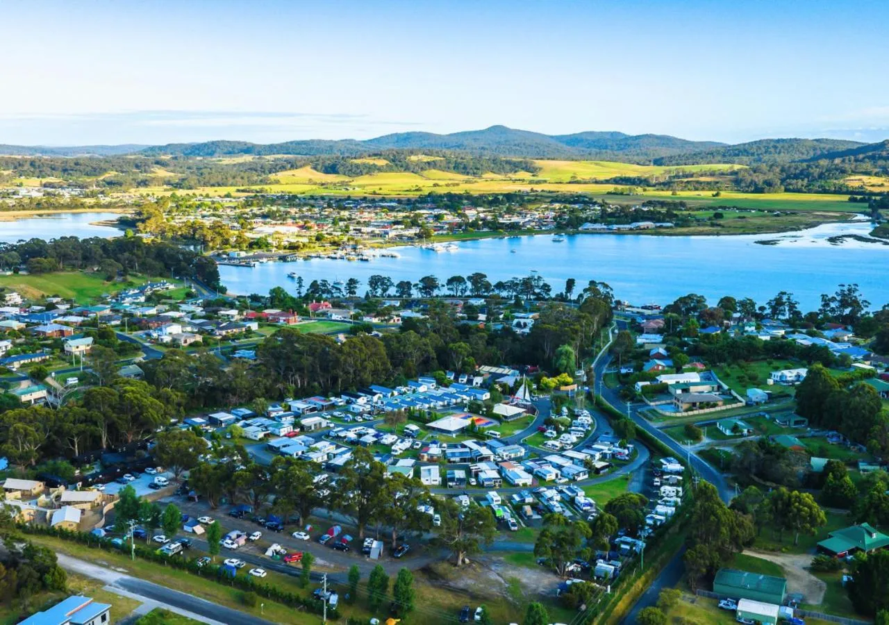 Natural landscape in BIG4 Tassie Getaway Parks St Helens