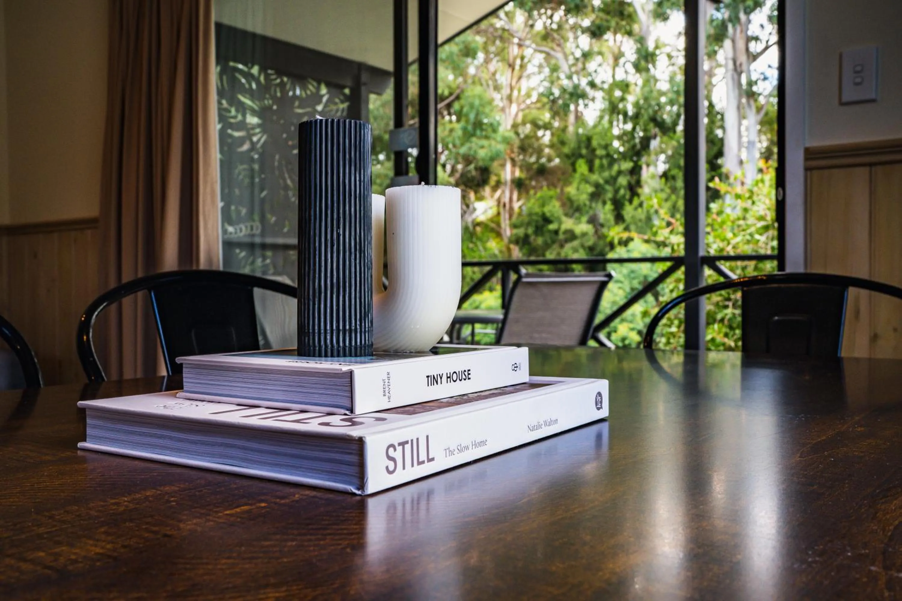 Dining area in BIG4 Tassie Getaway Parks St Helens