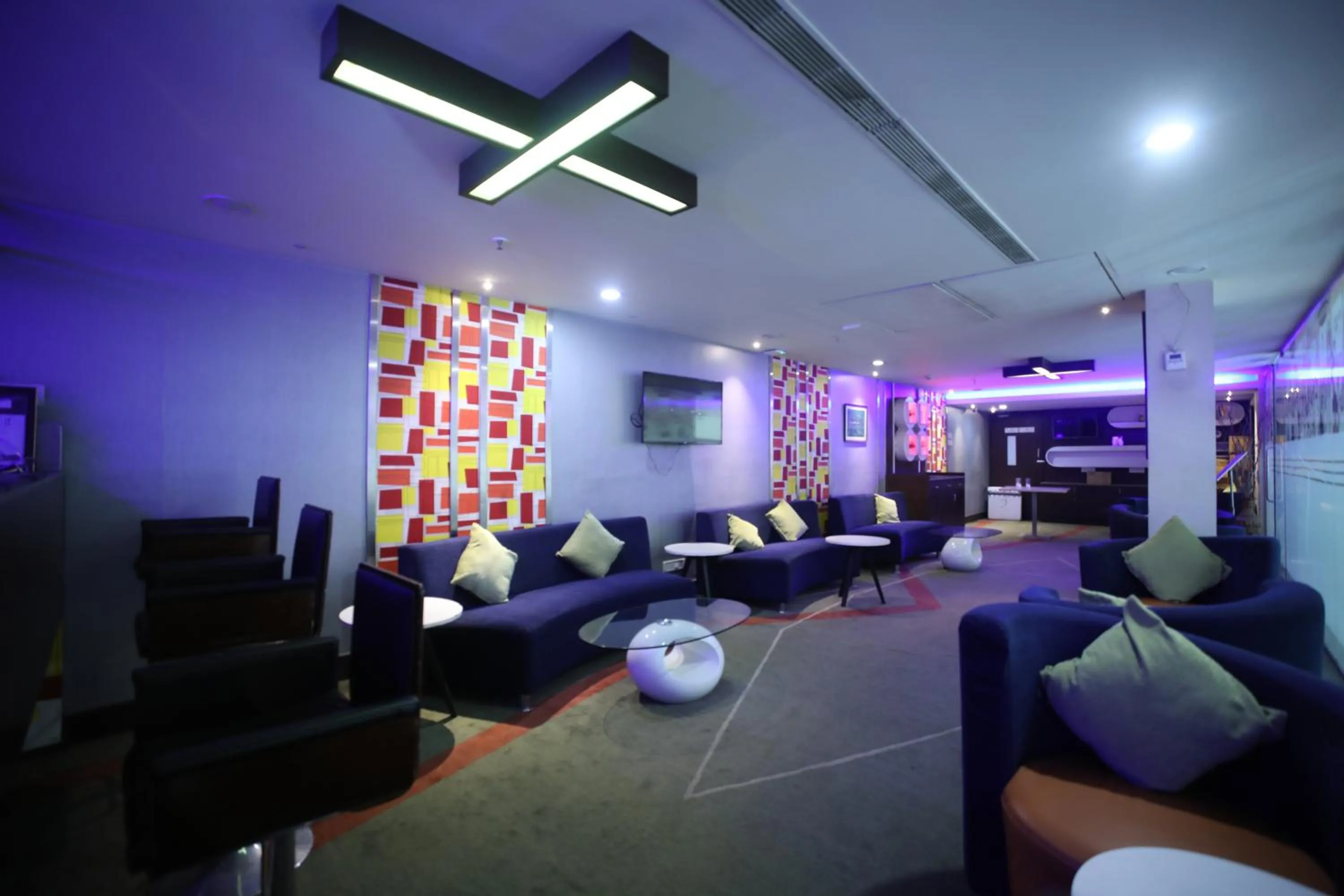 Lounge or bar in The Byke Suraj Plaza Pure Veg, Thane