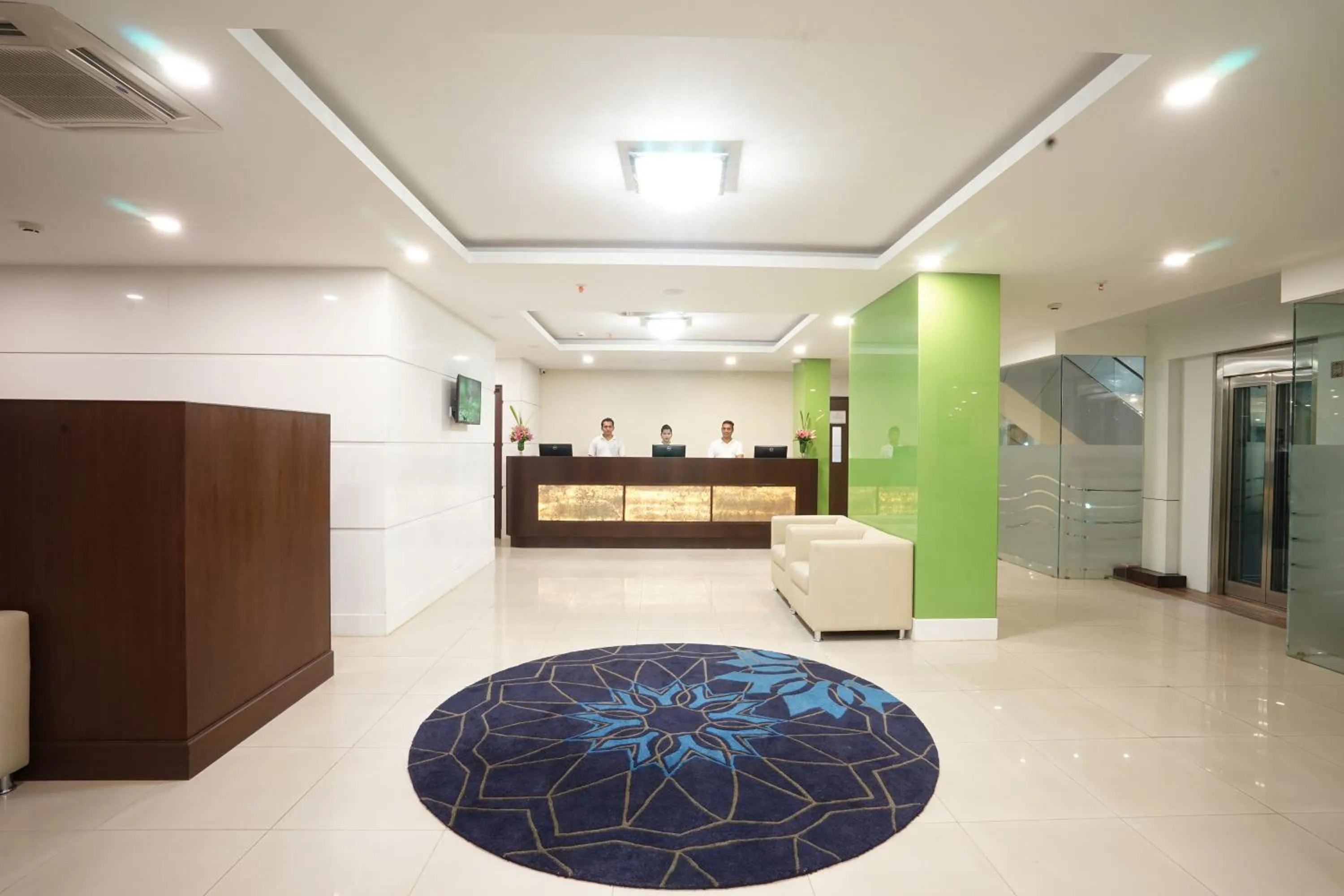 Lobby or reception in The Byke Suraj Plaza Pure Veg, Thane