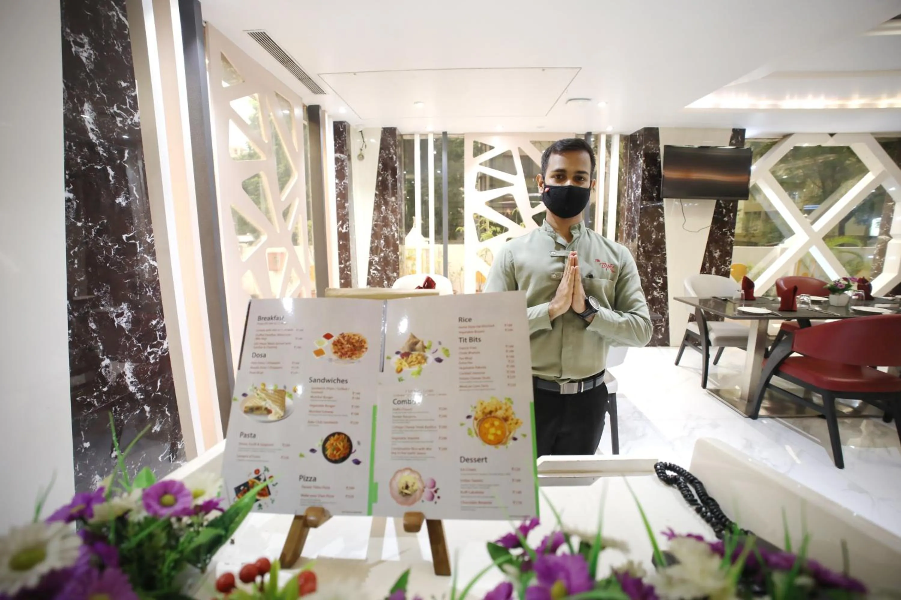 Staff in The Byke Suraj Plaza Pure Veg, Thane