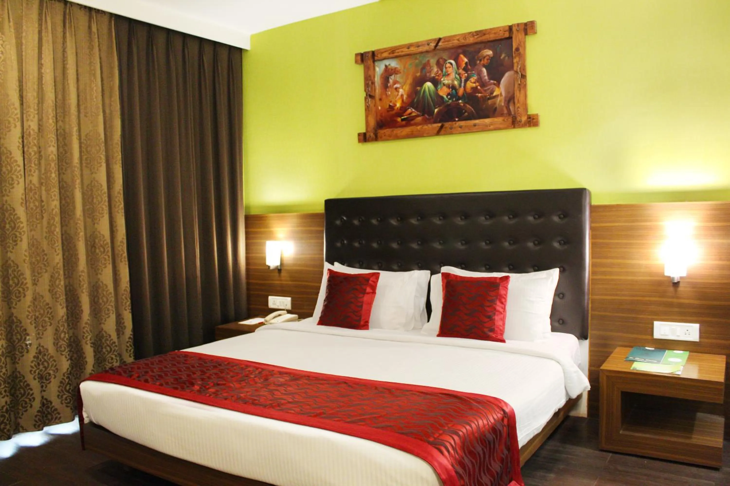 Bed in The Byke Suraj Plaza Pure Veg, Thane