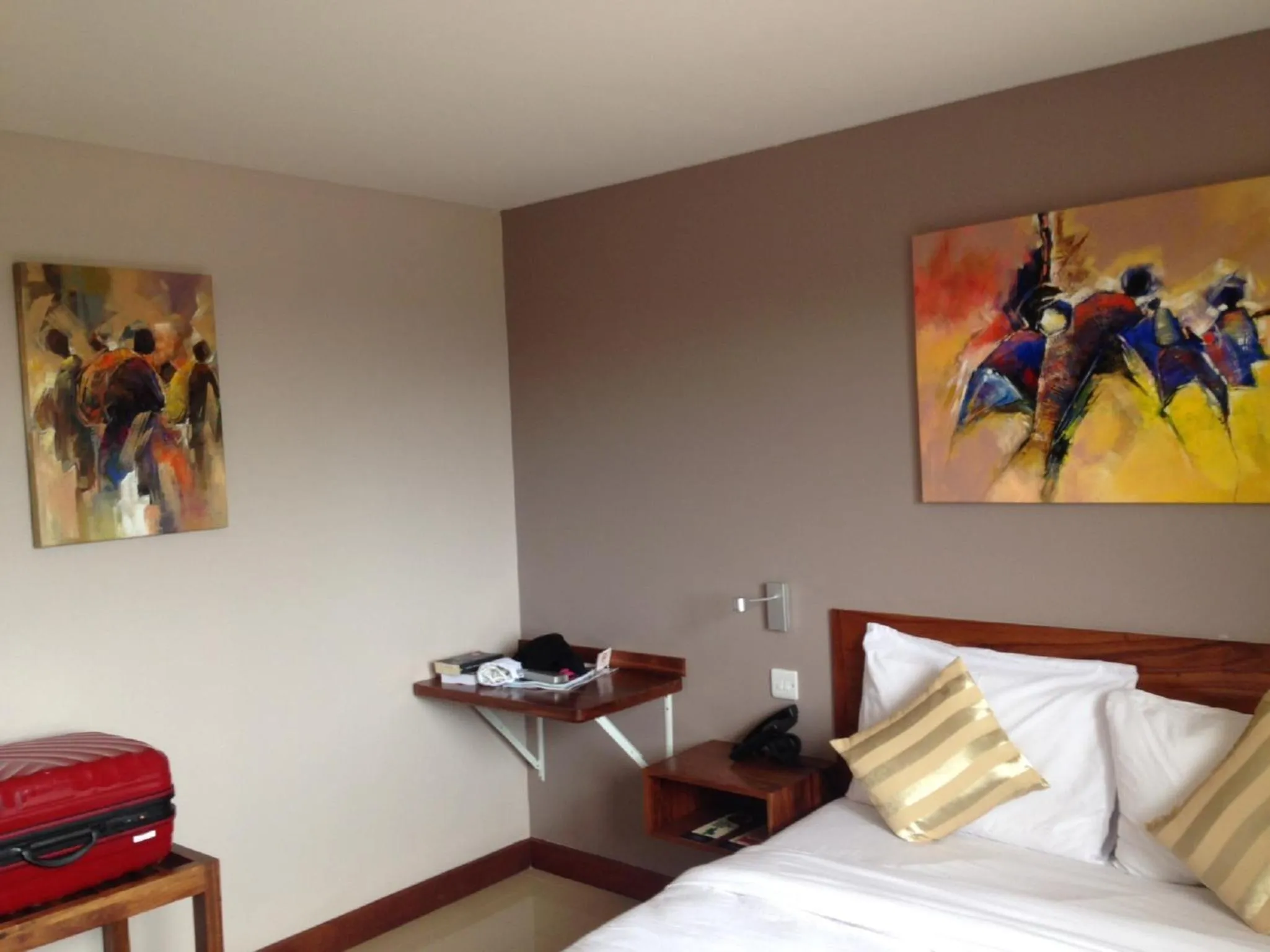 Bed in Venus Premier Hotel