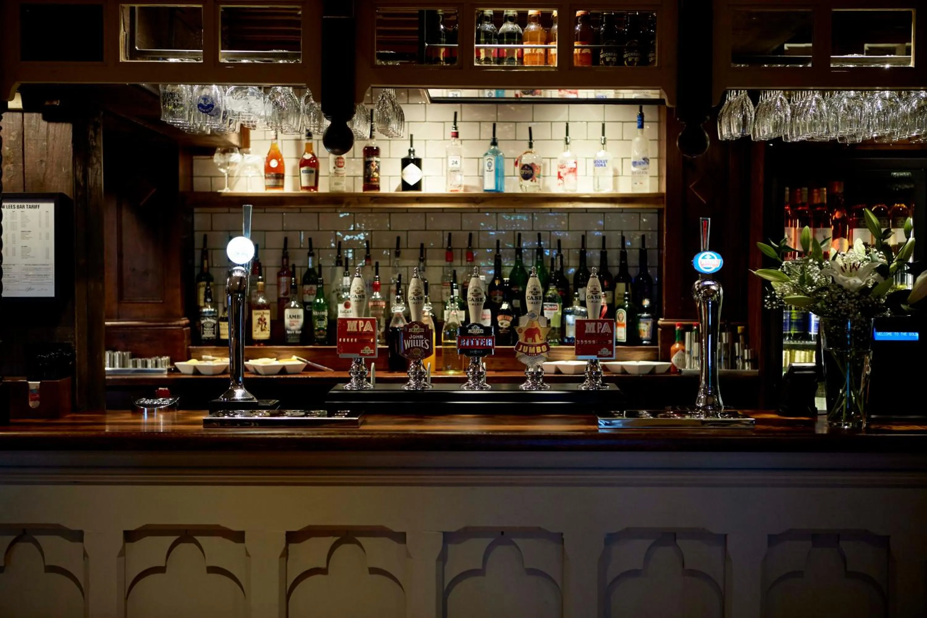 Lounge or bar in The Golden Pheasant