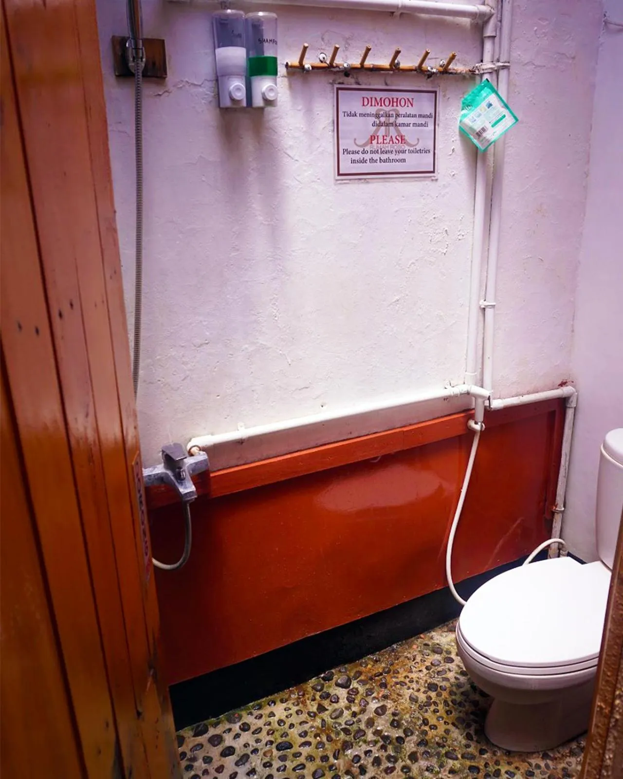 Bathroom in Rumah Roso Homestay