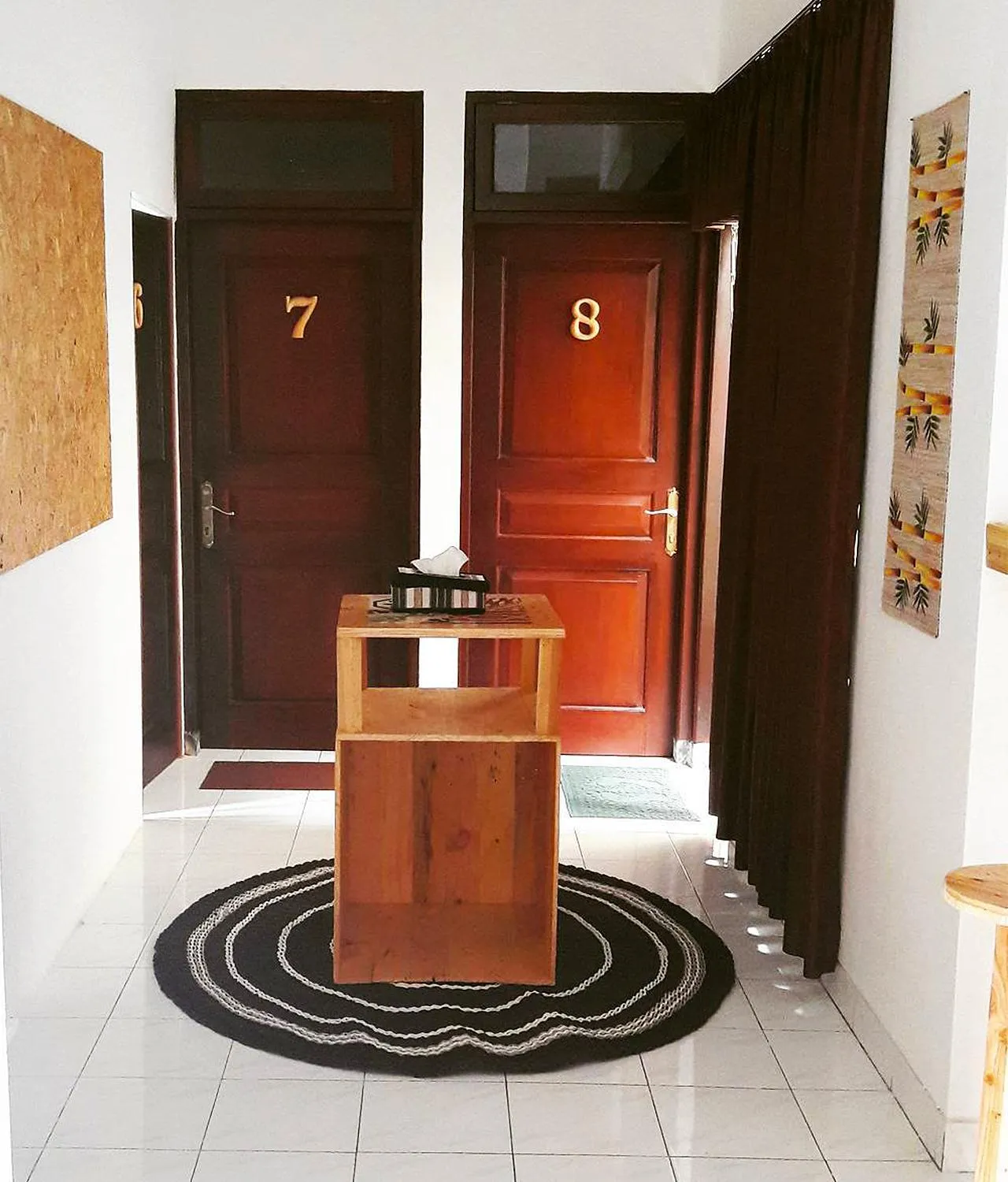 Living room in Rumah Roso Homestay