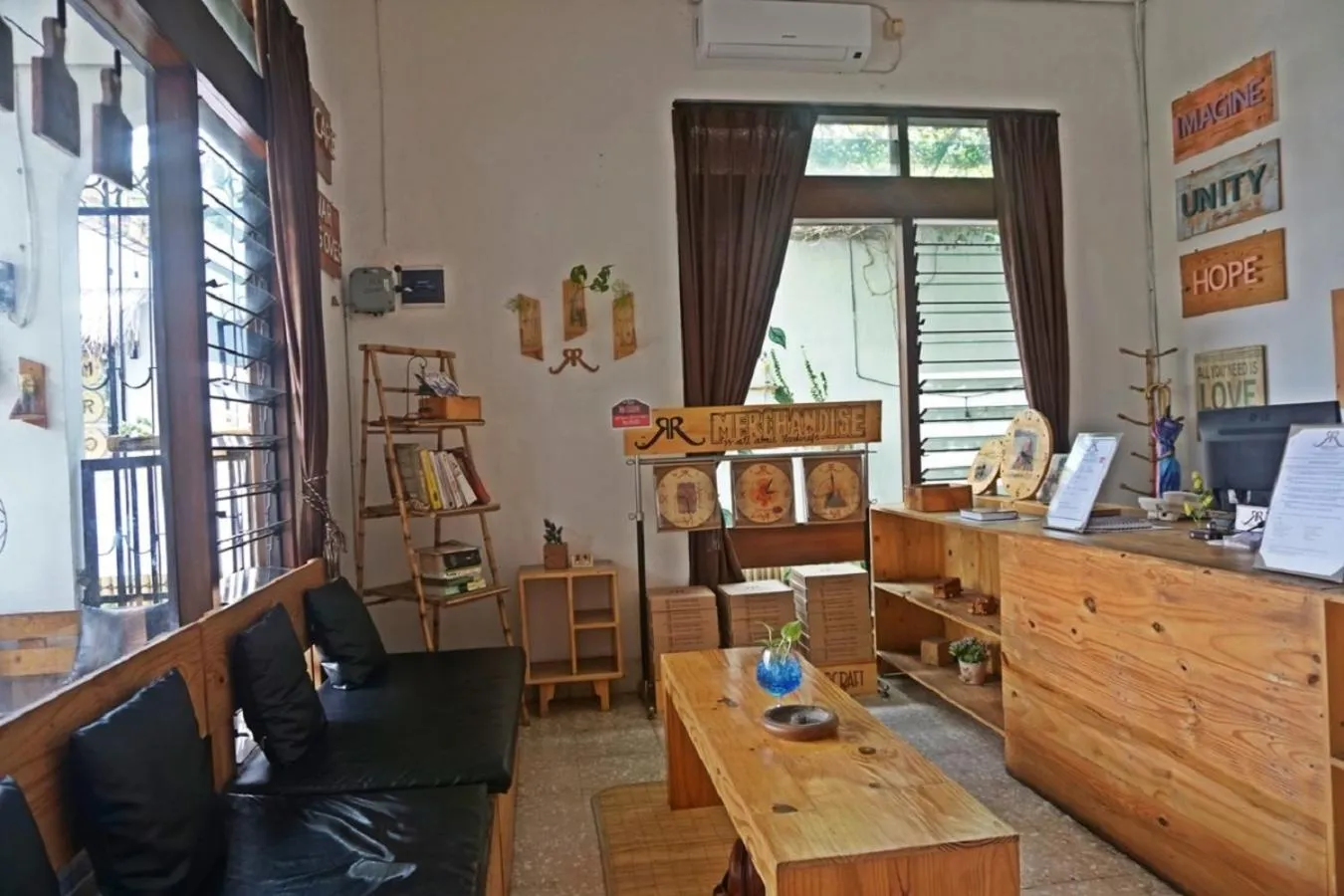 Living room in Rumah Roso Homestay