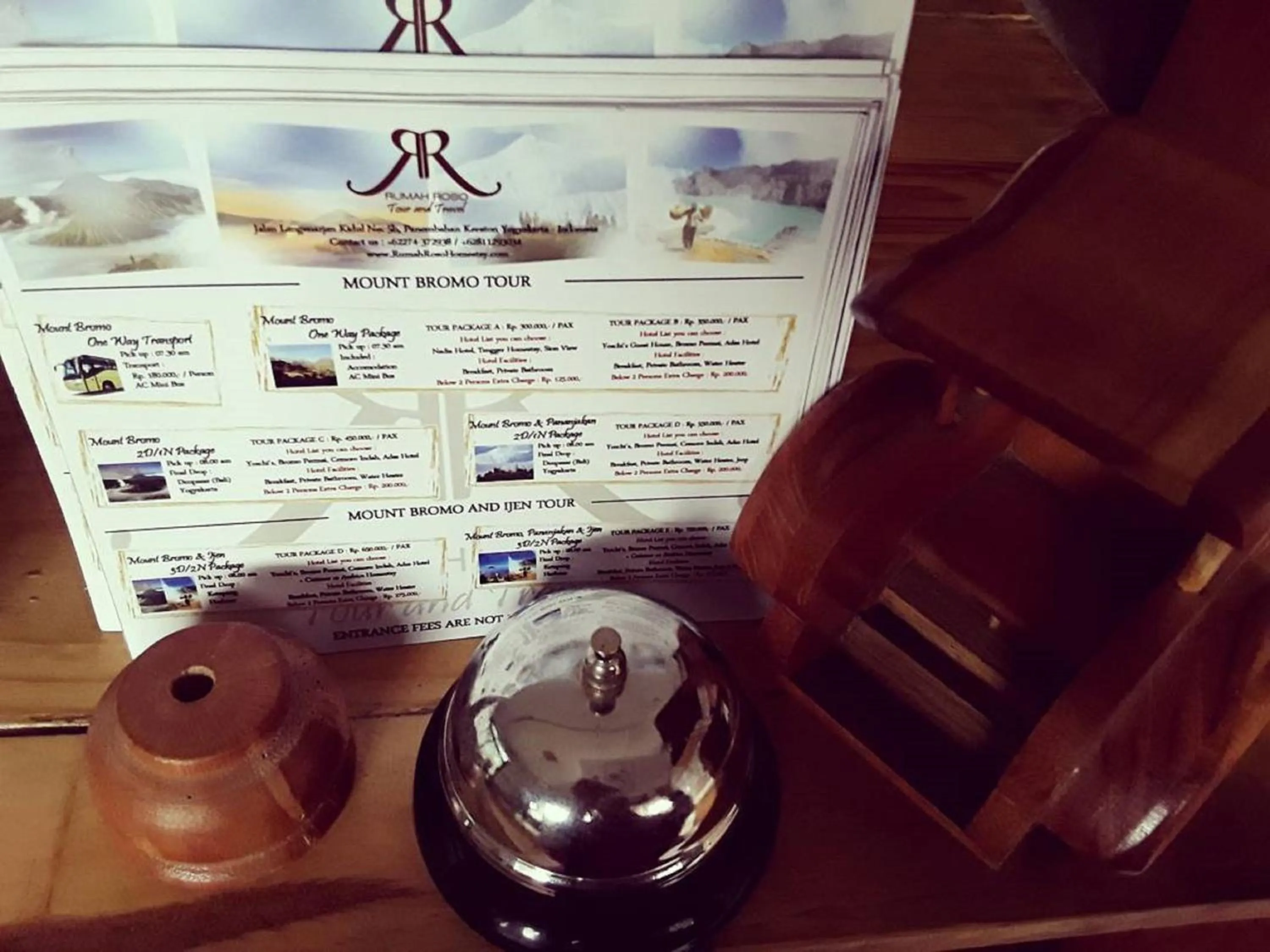 Decorative detail in Rumah Roso Homestay