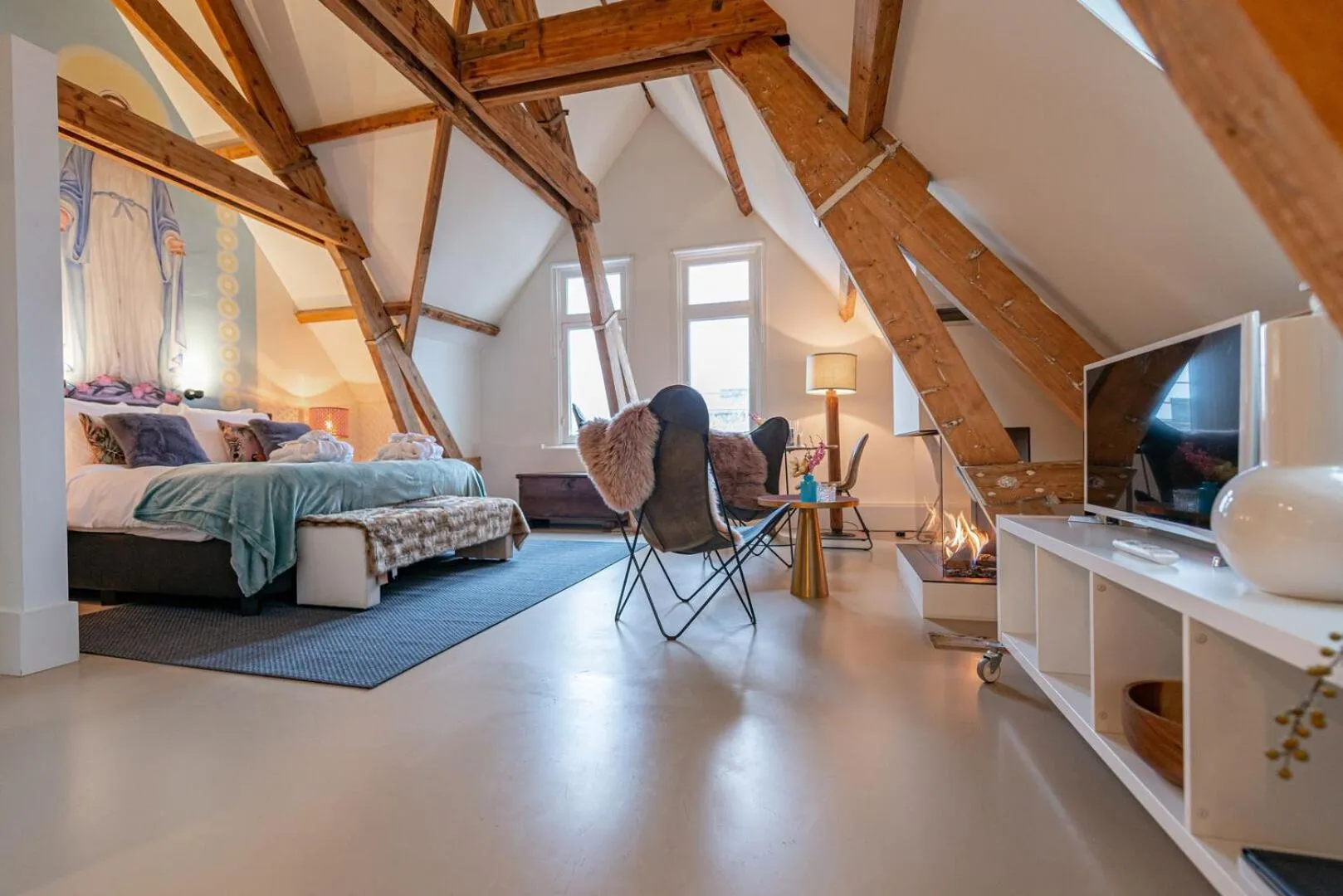 TV and multimedia, Bed in Bossche Suites Stationsweg