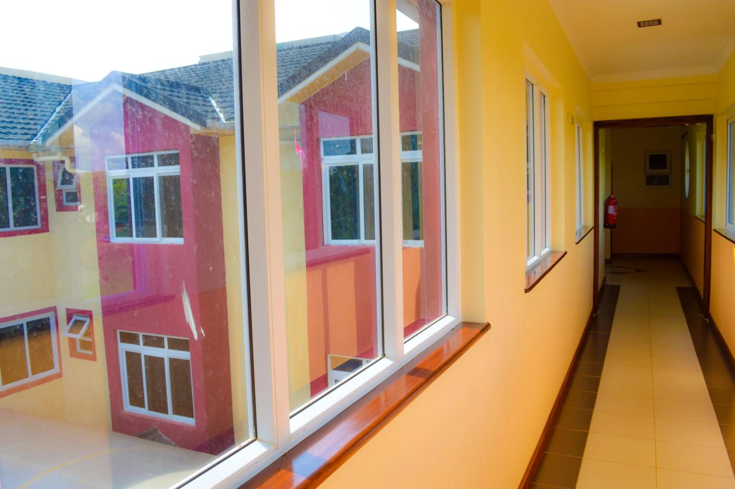 Decorative detail in Red Ruby Hotel