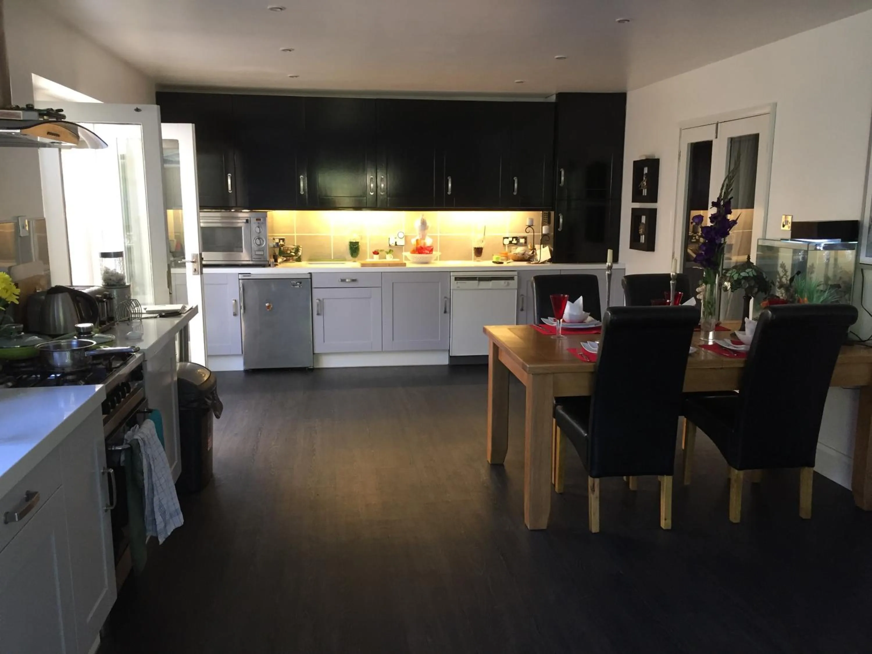 Kitchen or kitchenette in The Lodge at Ruddington