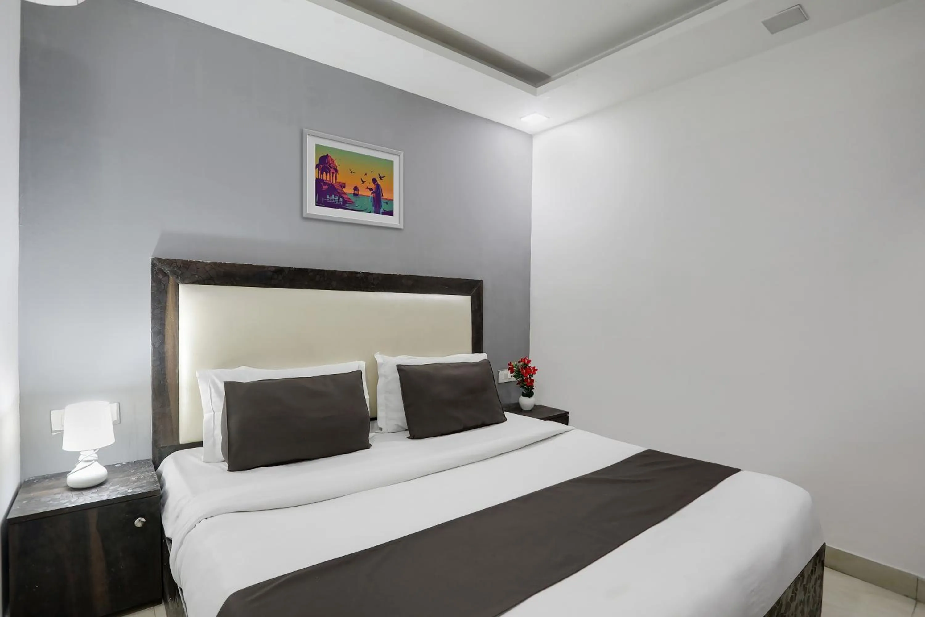 Bedroom, Bed in Super Hotel O Mannat Near Lotus Temple