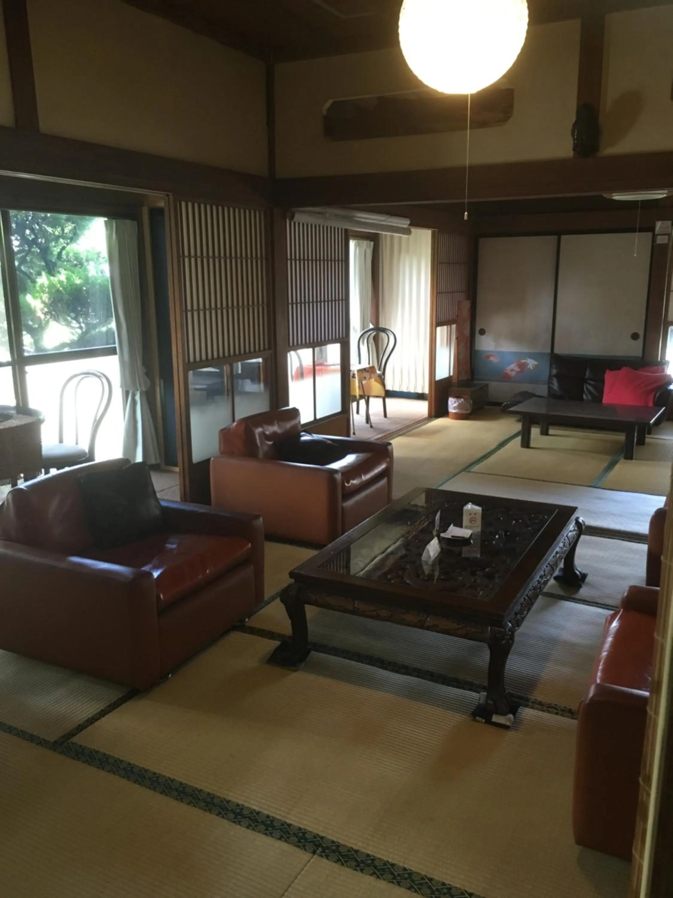 Living room in Wafu Guesthouse Kashiwaya
