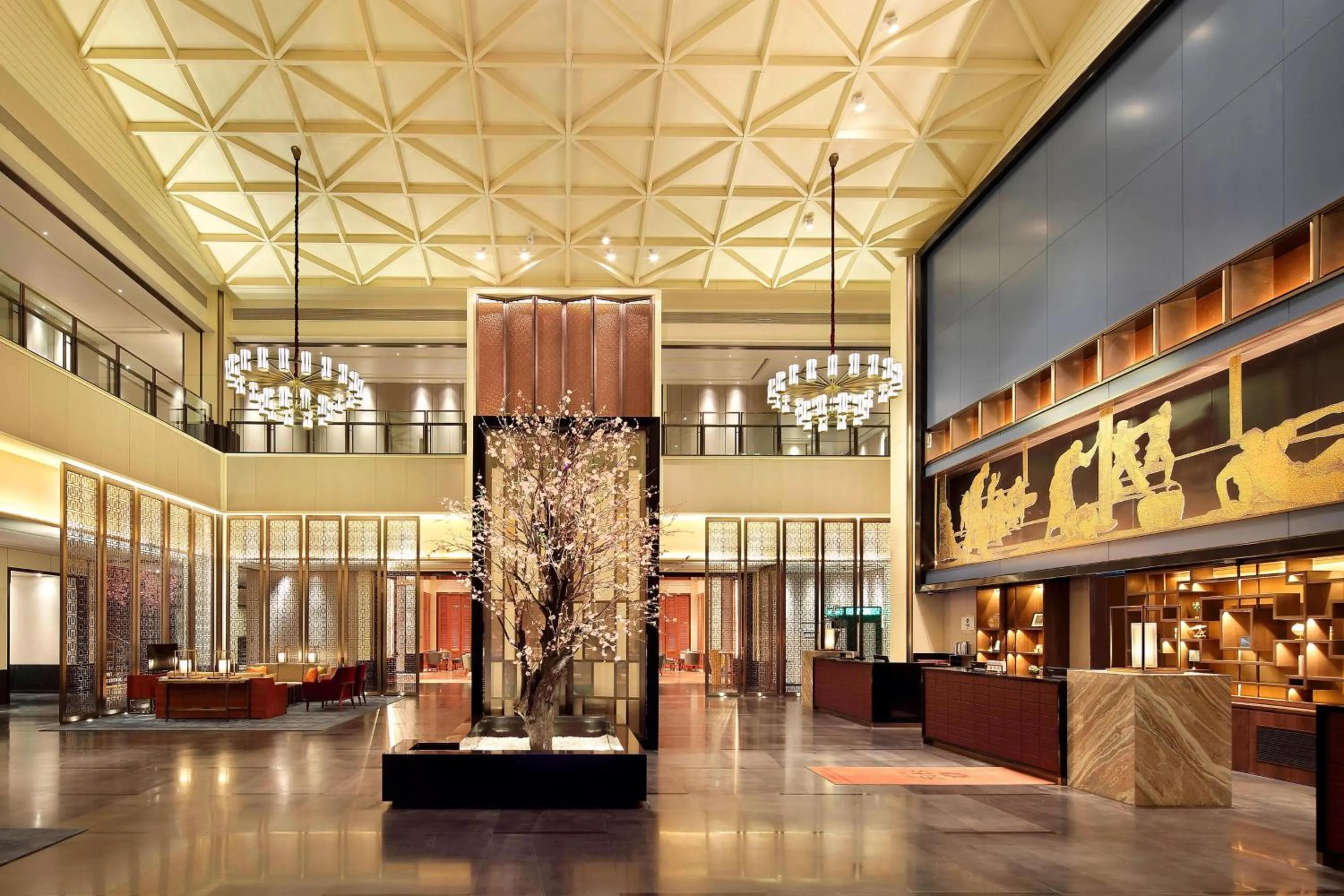 Lobby or reception in Four Points by Sheraton Chengdu, Anren