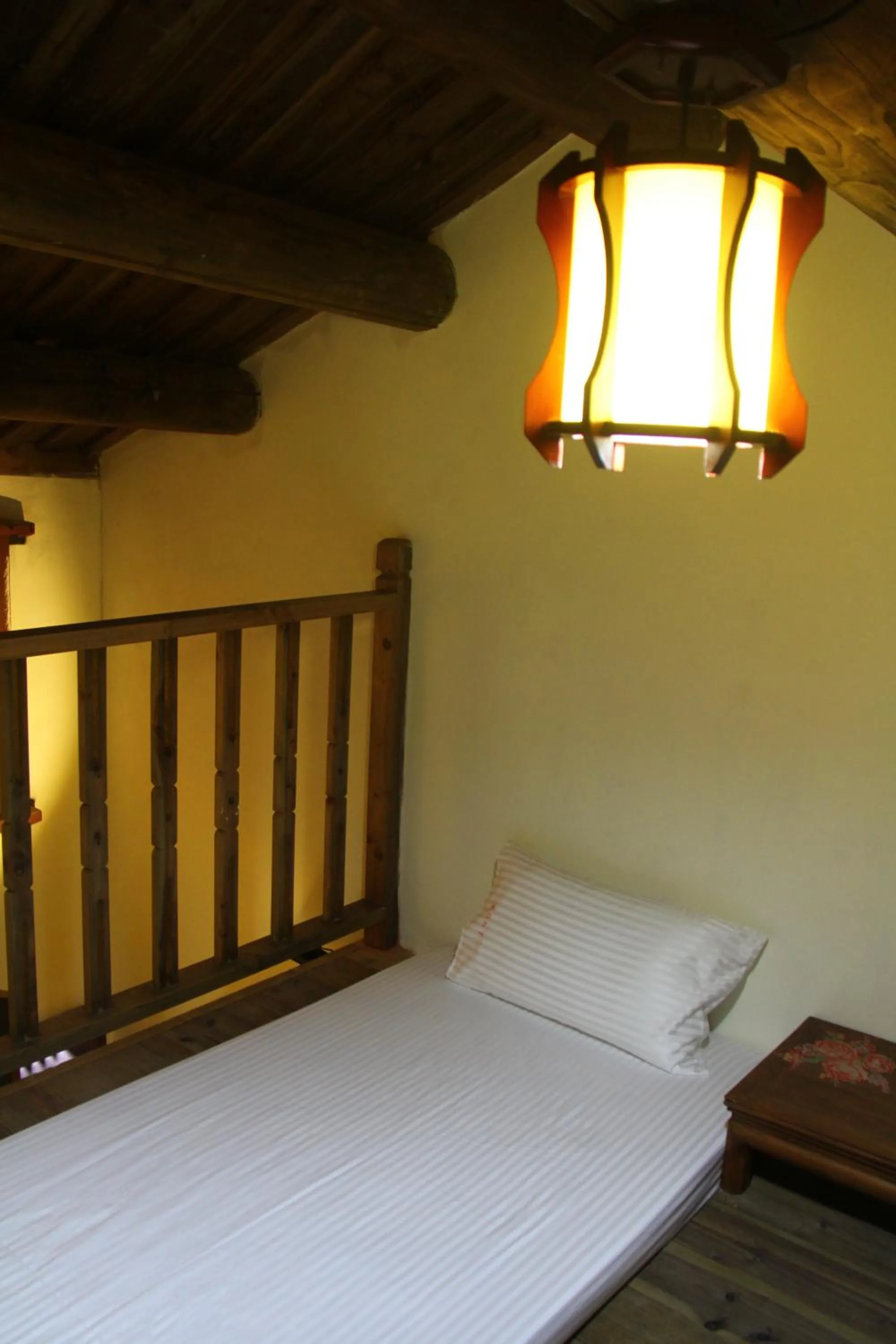 Bed in Red Tomato B&B